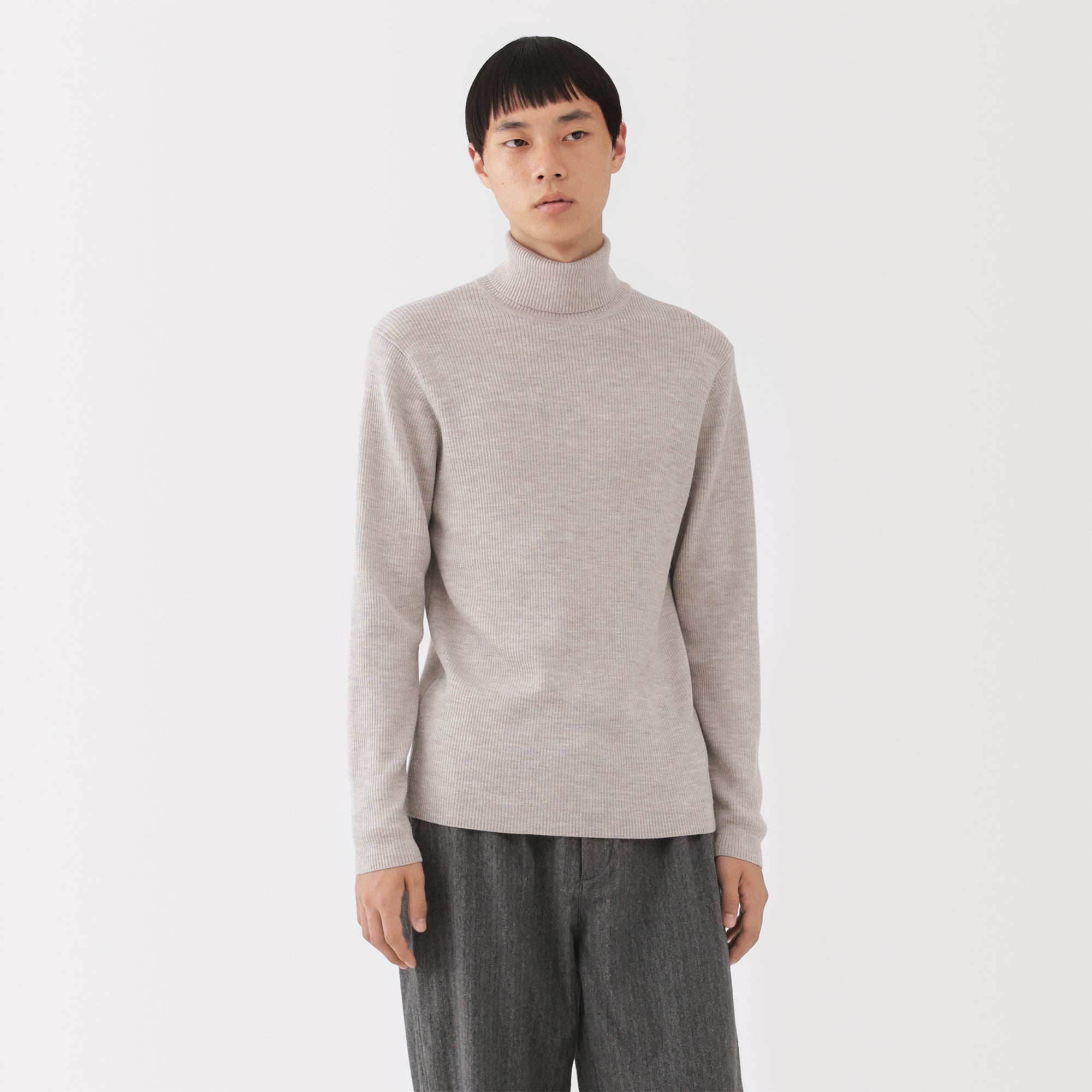 Wool Turtleneck Sweater