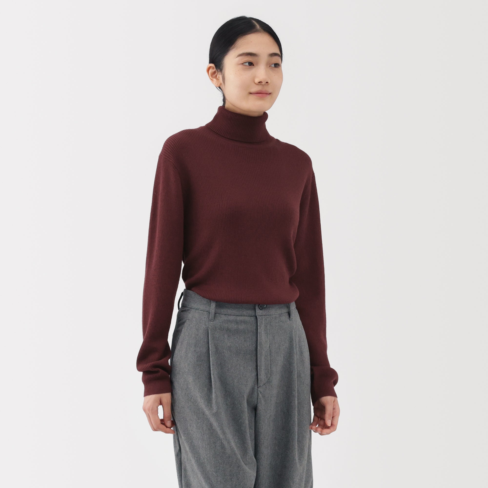 Wool Turtleneck Sweater