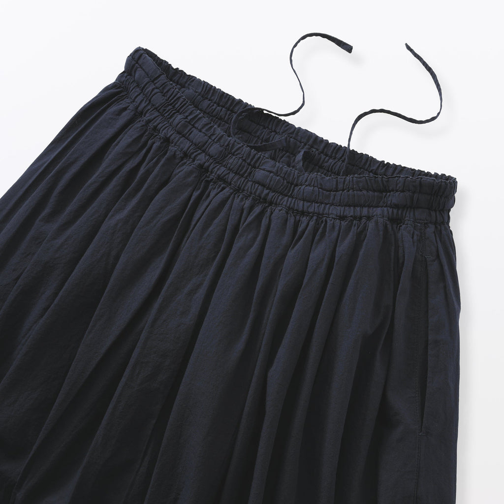 Cotton Voile Gathered Skirt