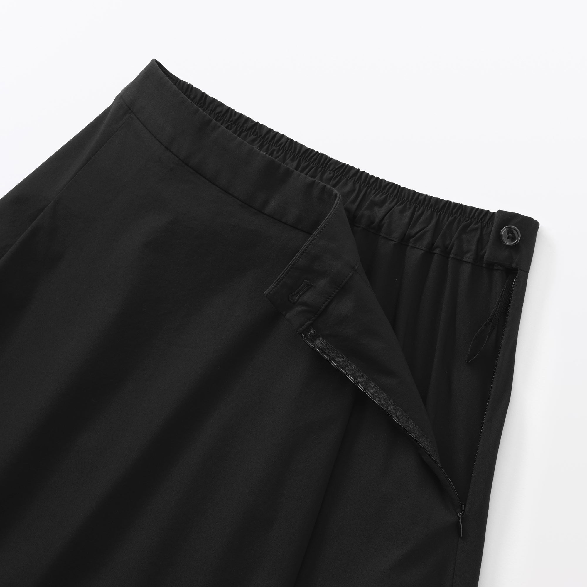 Broadcloth Flared Skirt