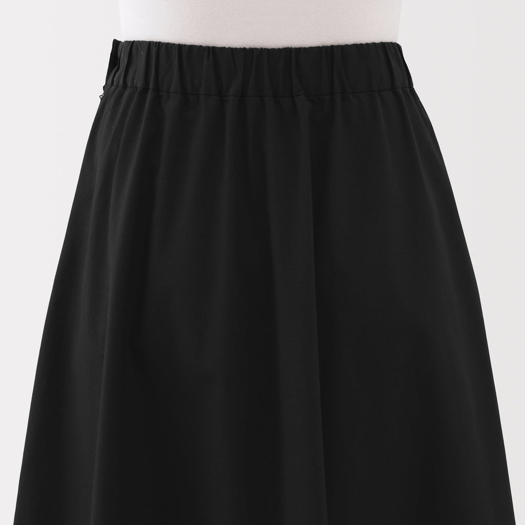Broadcloth Flared Skirt
