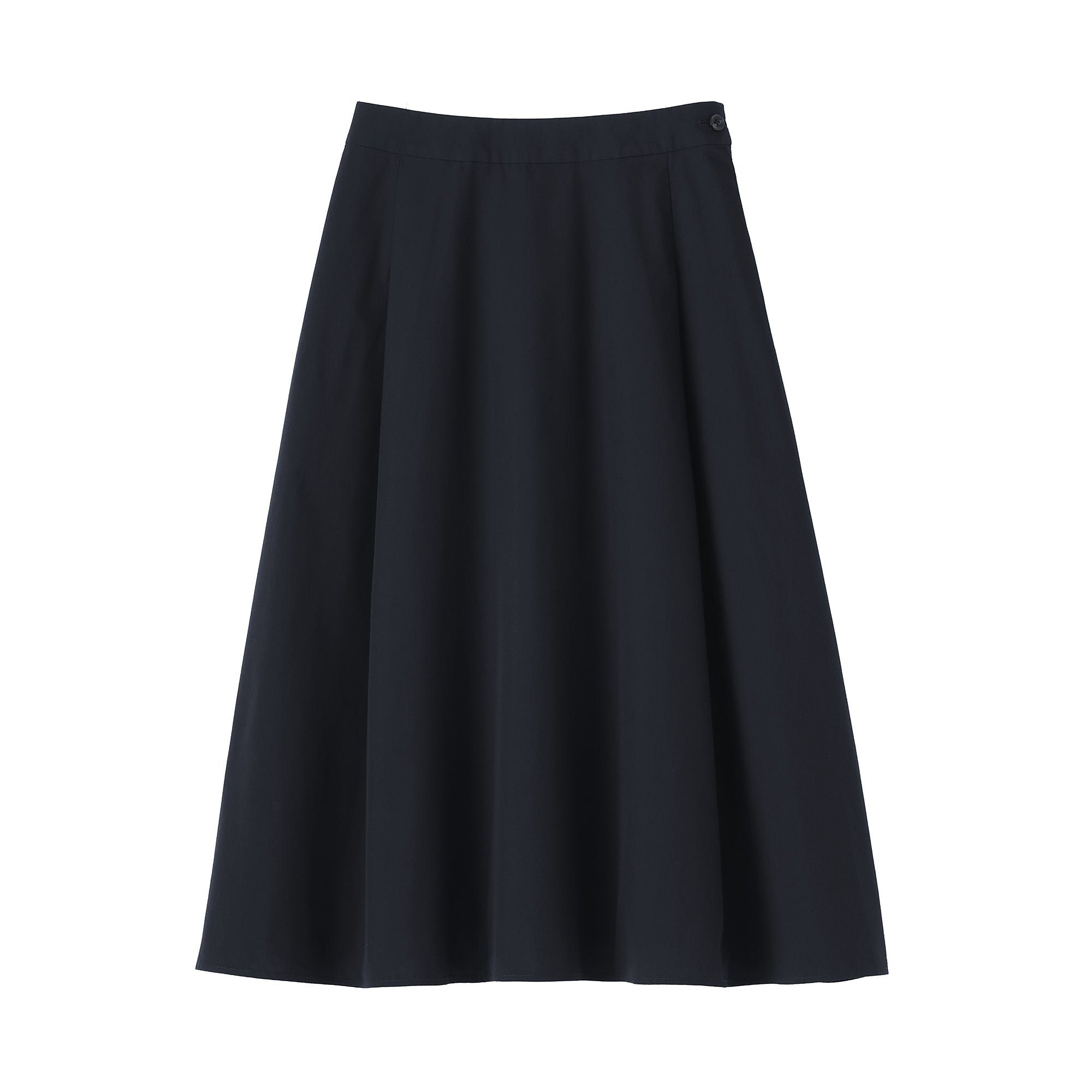 Broadcloth Flared Skirt