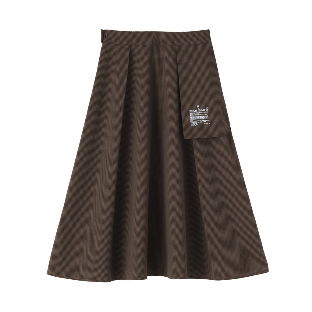 Broadcloth Flared Skirt