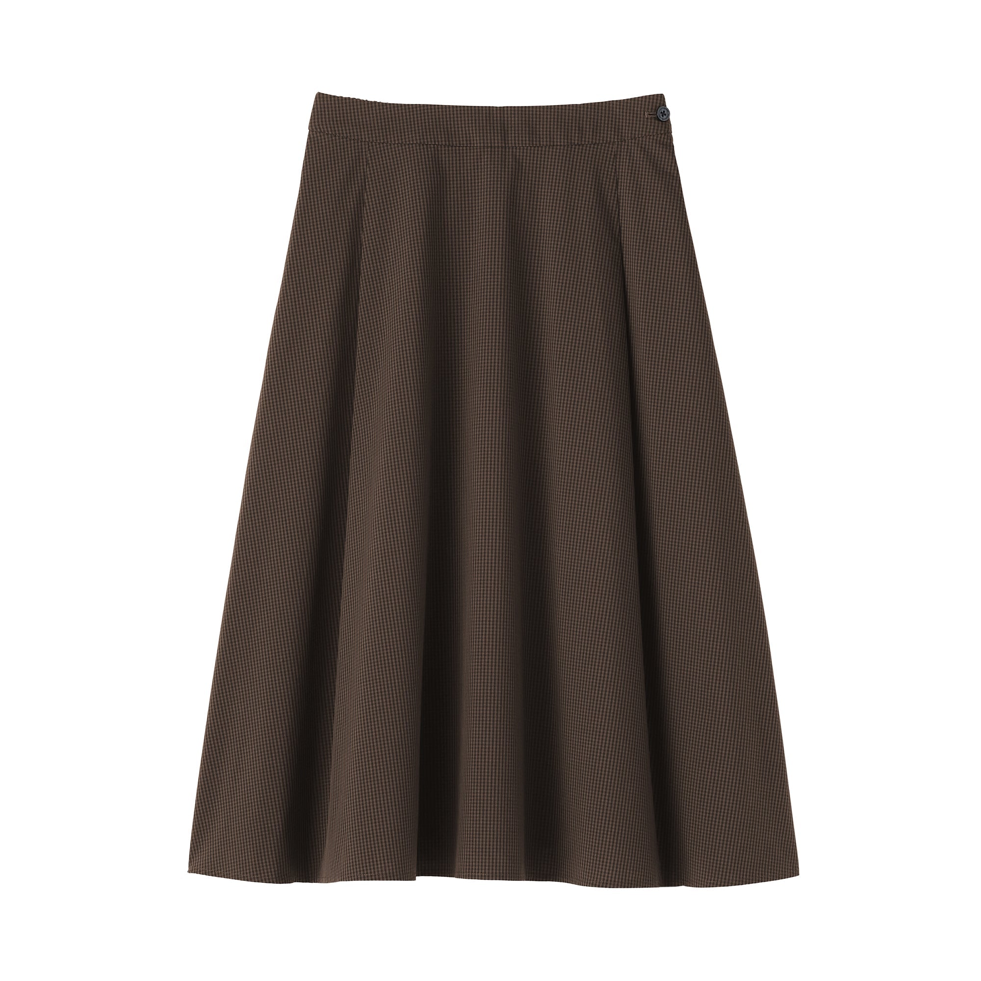 Broadcloth Flared Skirt