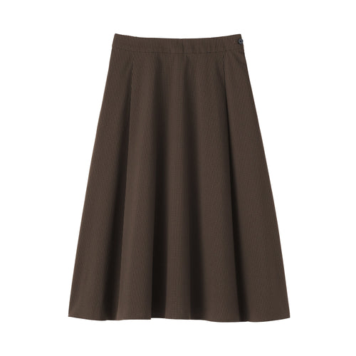 Broadcloth Flared Skirt