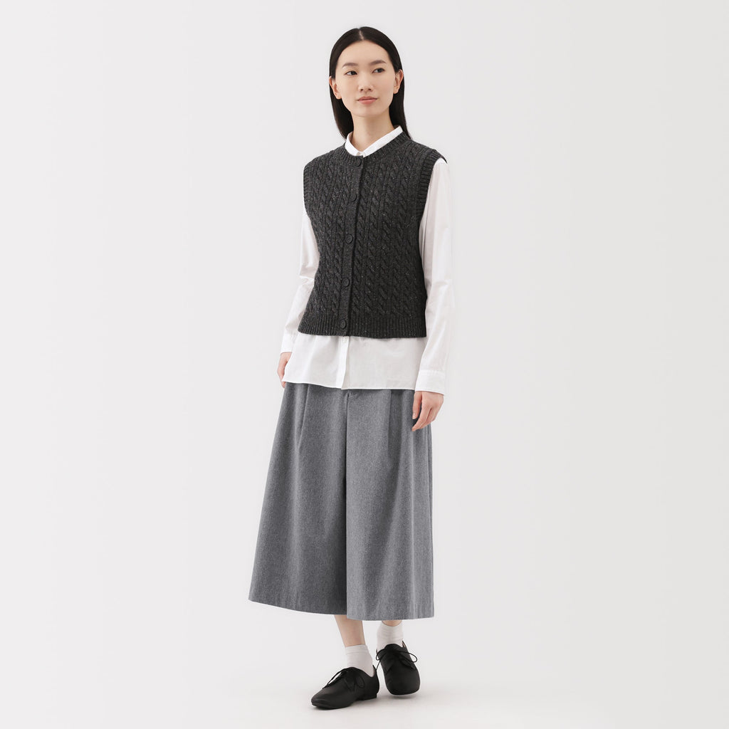 Brushed Cropped Pants
