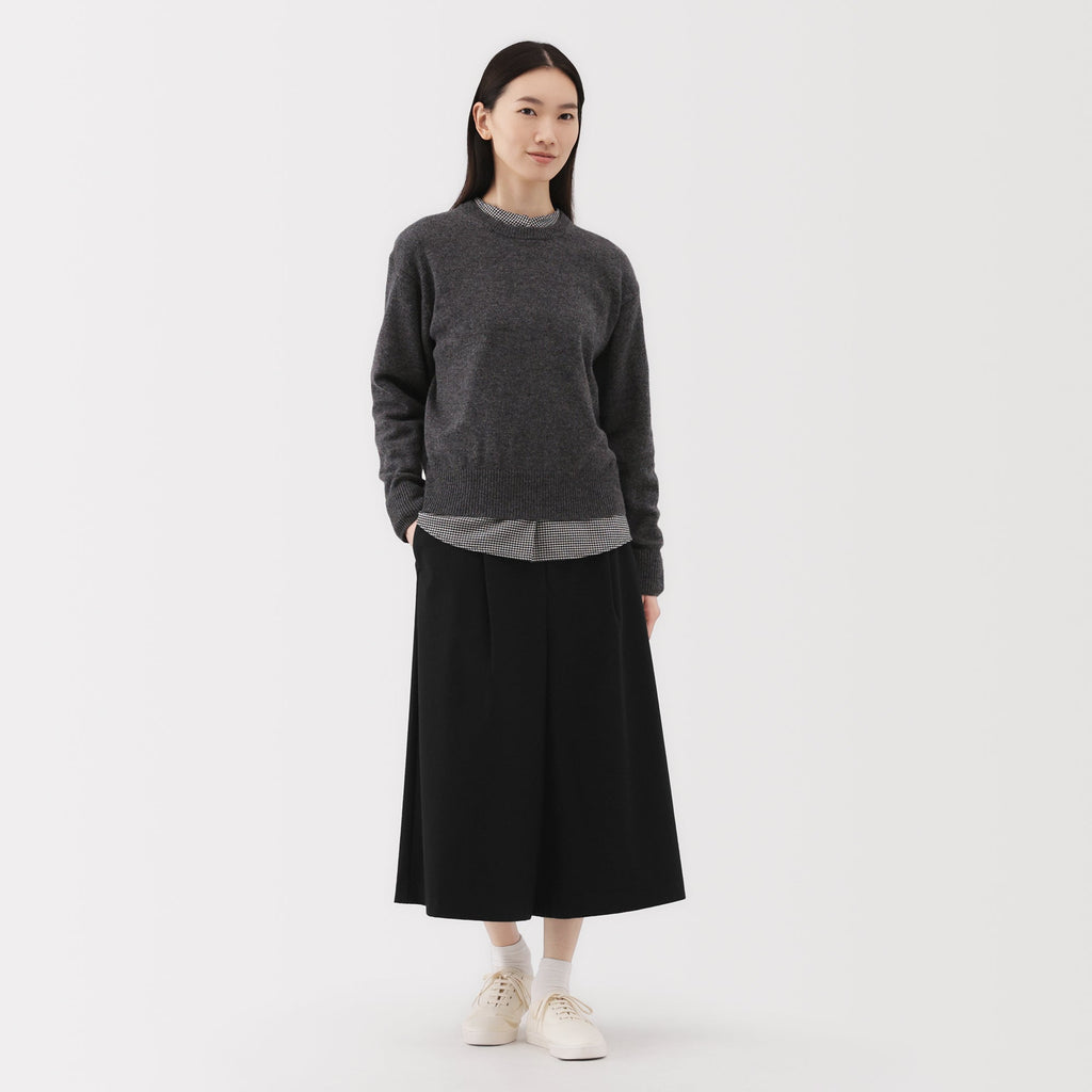 Brushed Cropped Pants