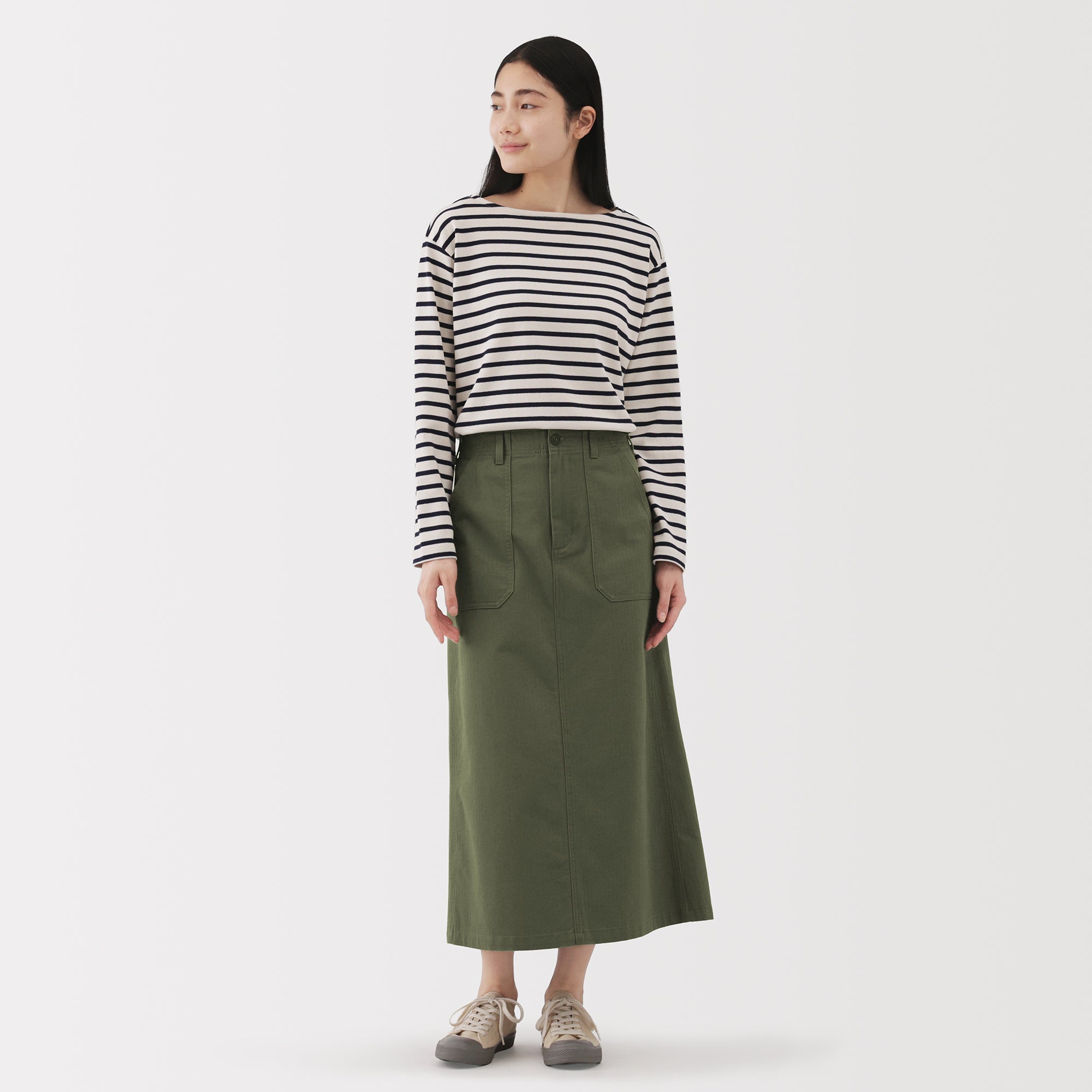 Herringbone Baker Skirt