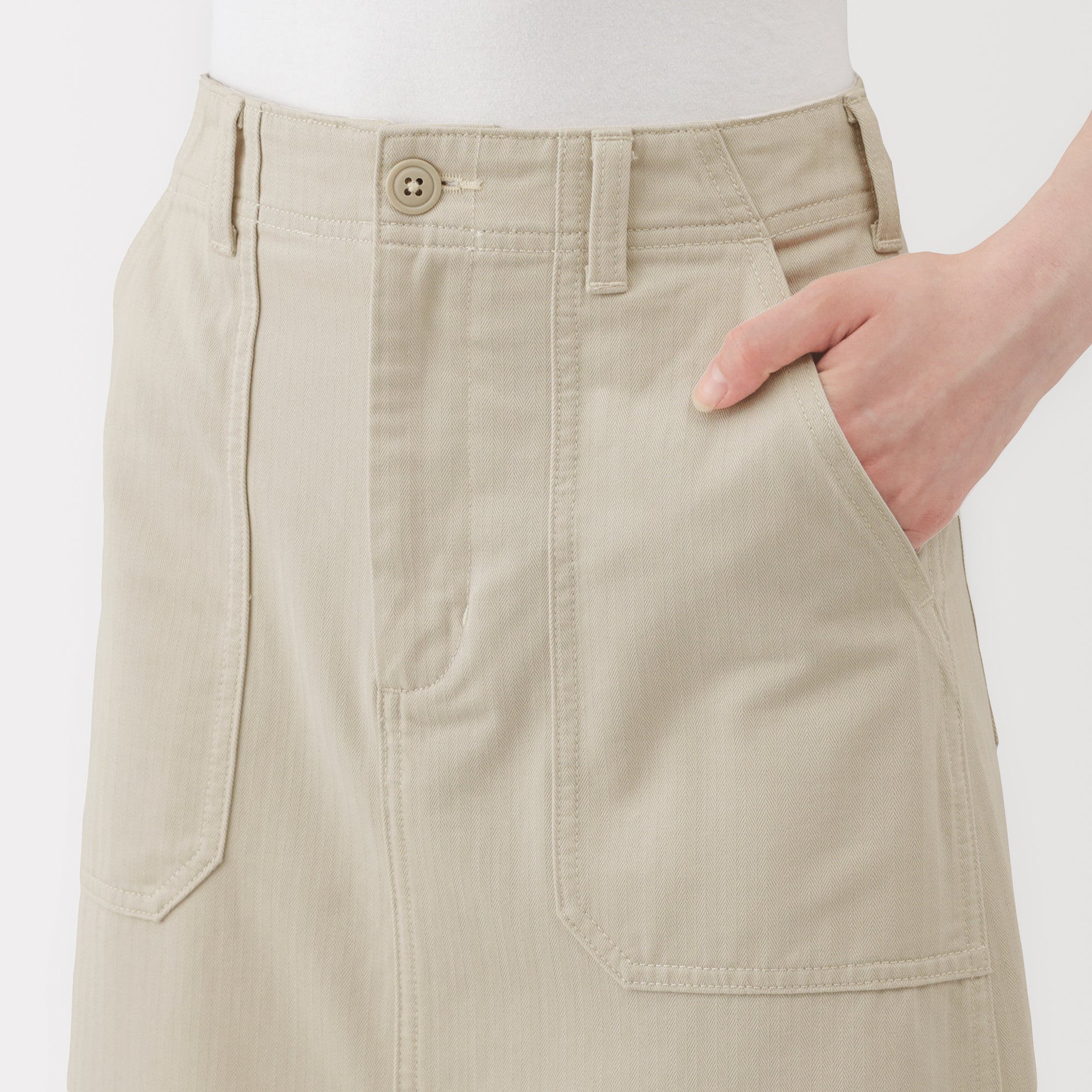 Herringbone Baker Skirt