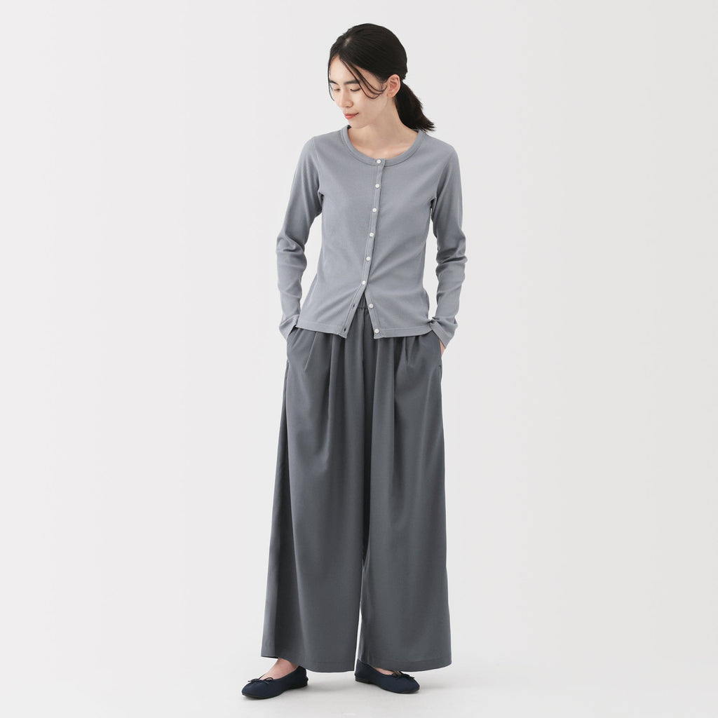 Lyocell Blend Easy Pants