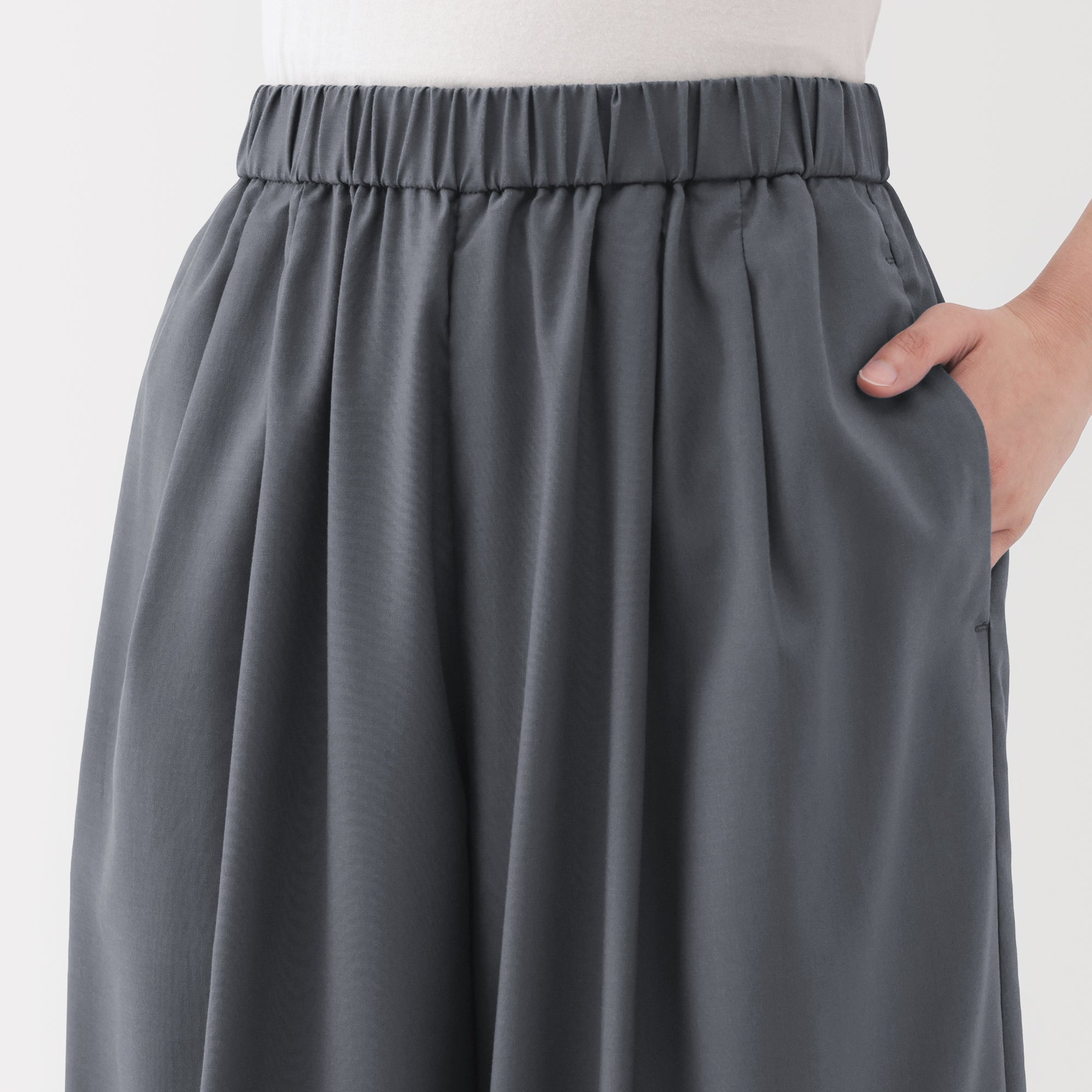 Lyocell Blend Easy Pants