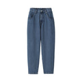 Kapok Blend Denim Barrel Pants
