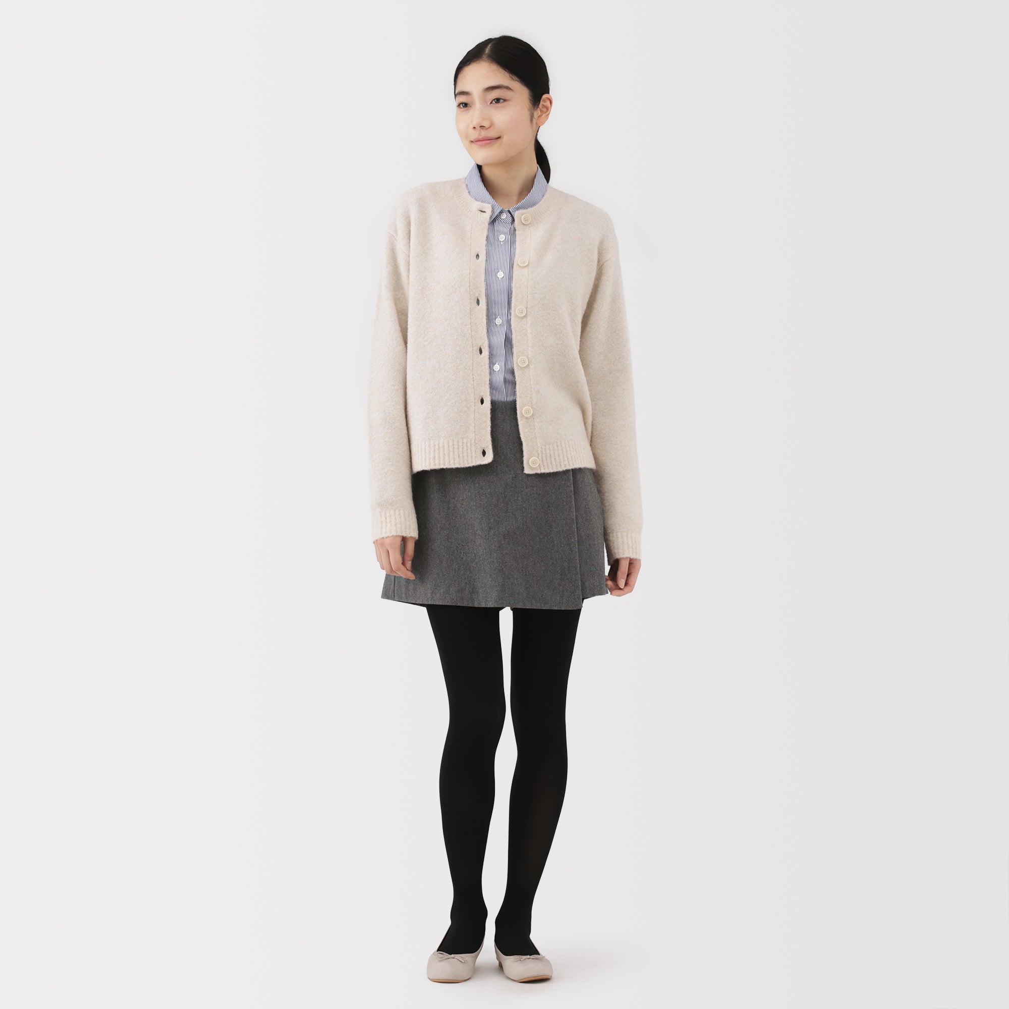 Stretch Brushed Skort
