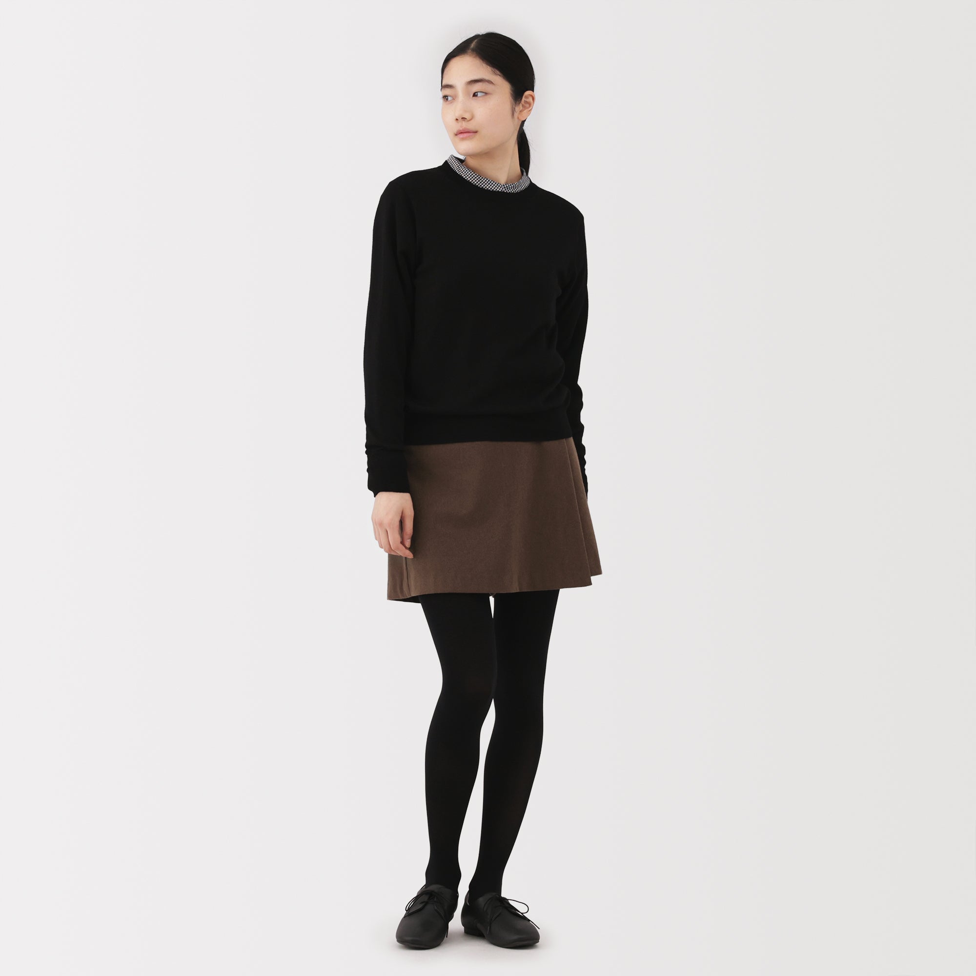 Stretch Brushed Skort