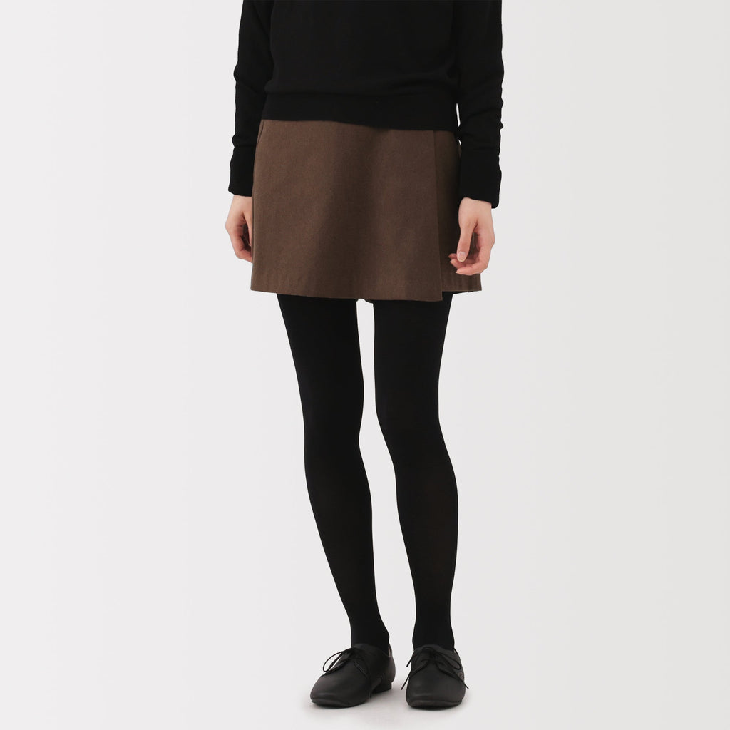 Stretch Brushed Skort