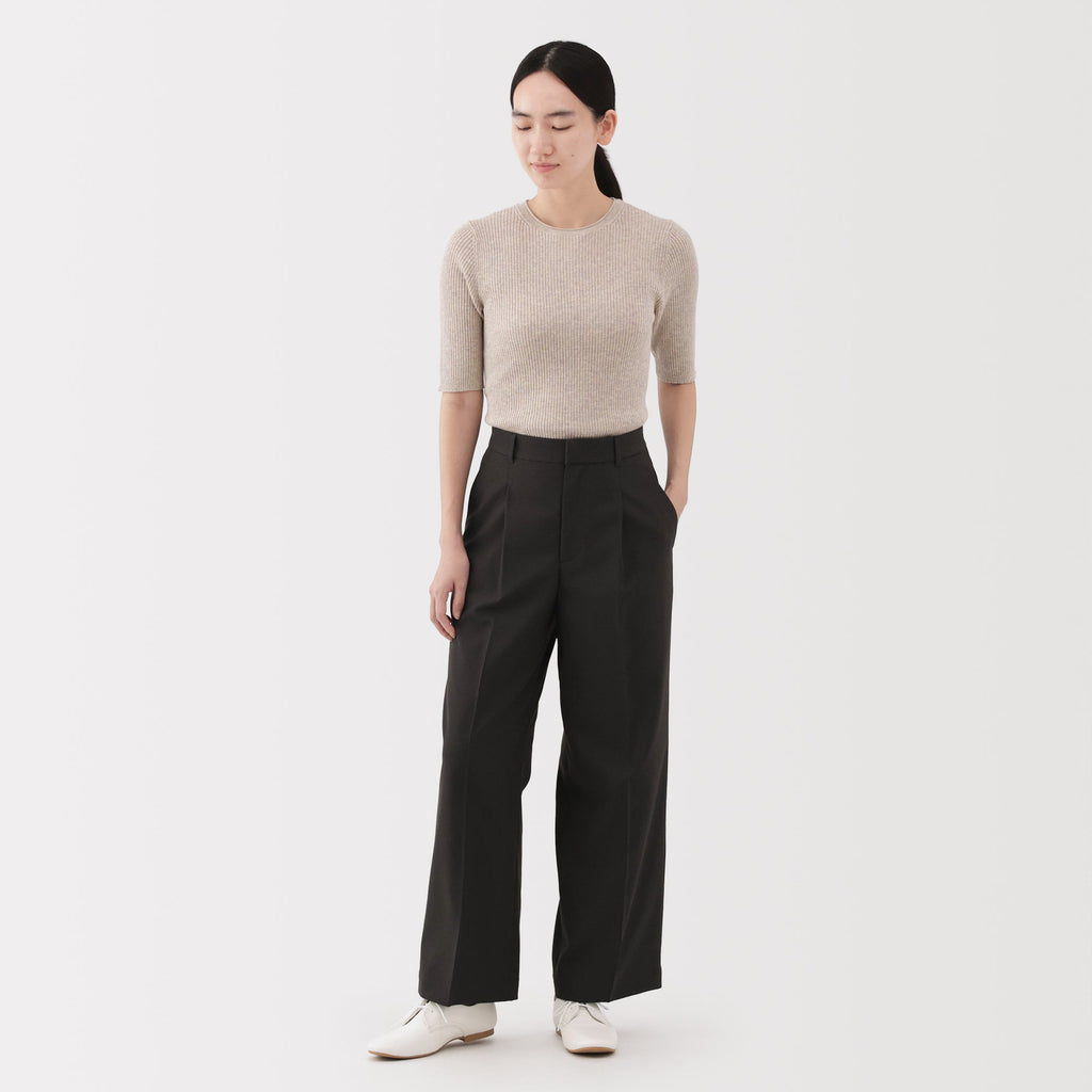 Water Repellent Straight Pants