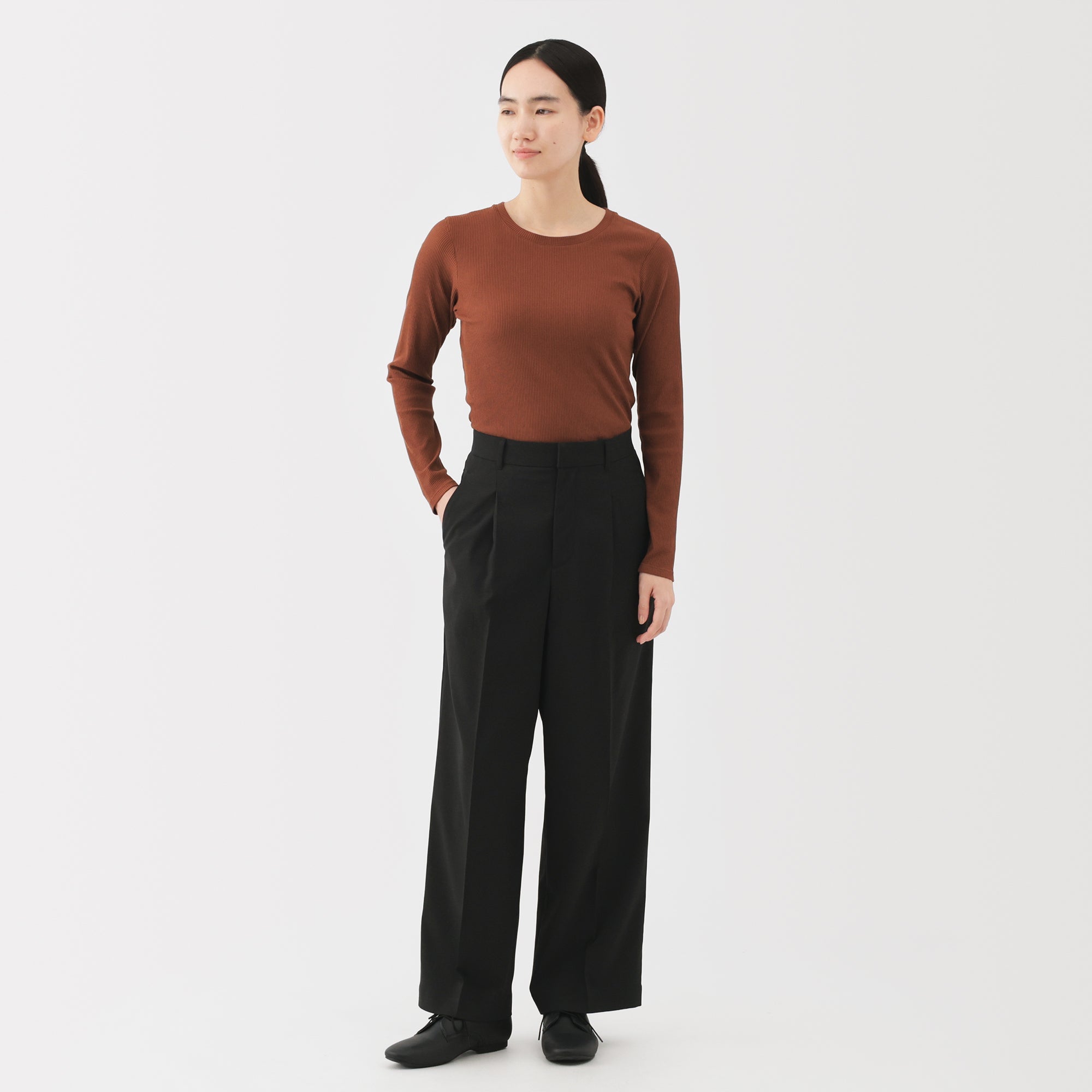 Water Repellent Straight Pants