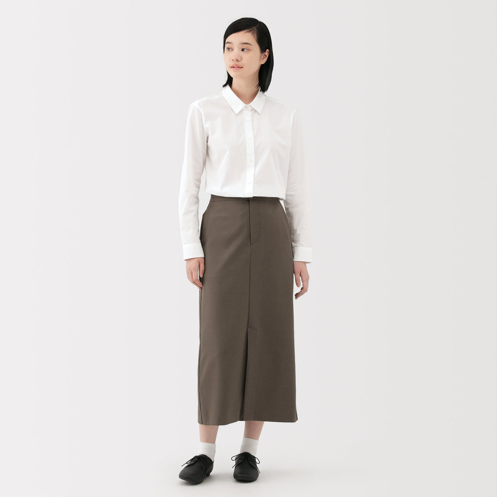 Water Repellent Straight Skirt
