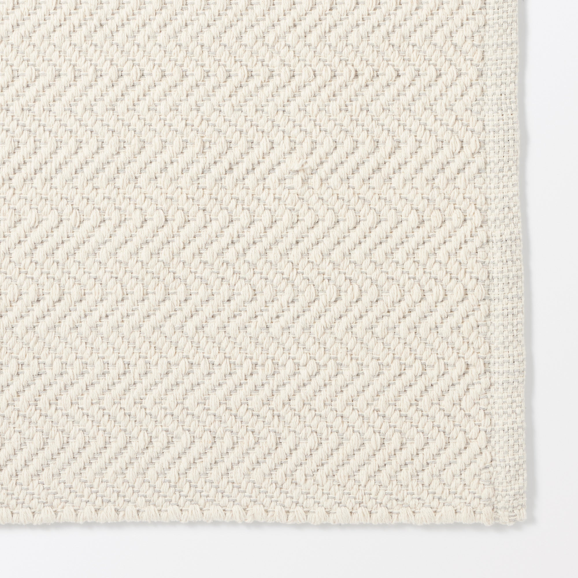 Cotton Hand Woven Floor Rug W55.1 x L76.8