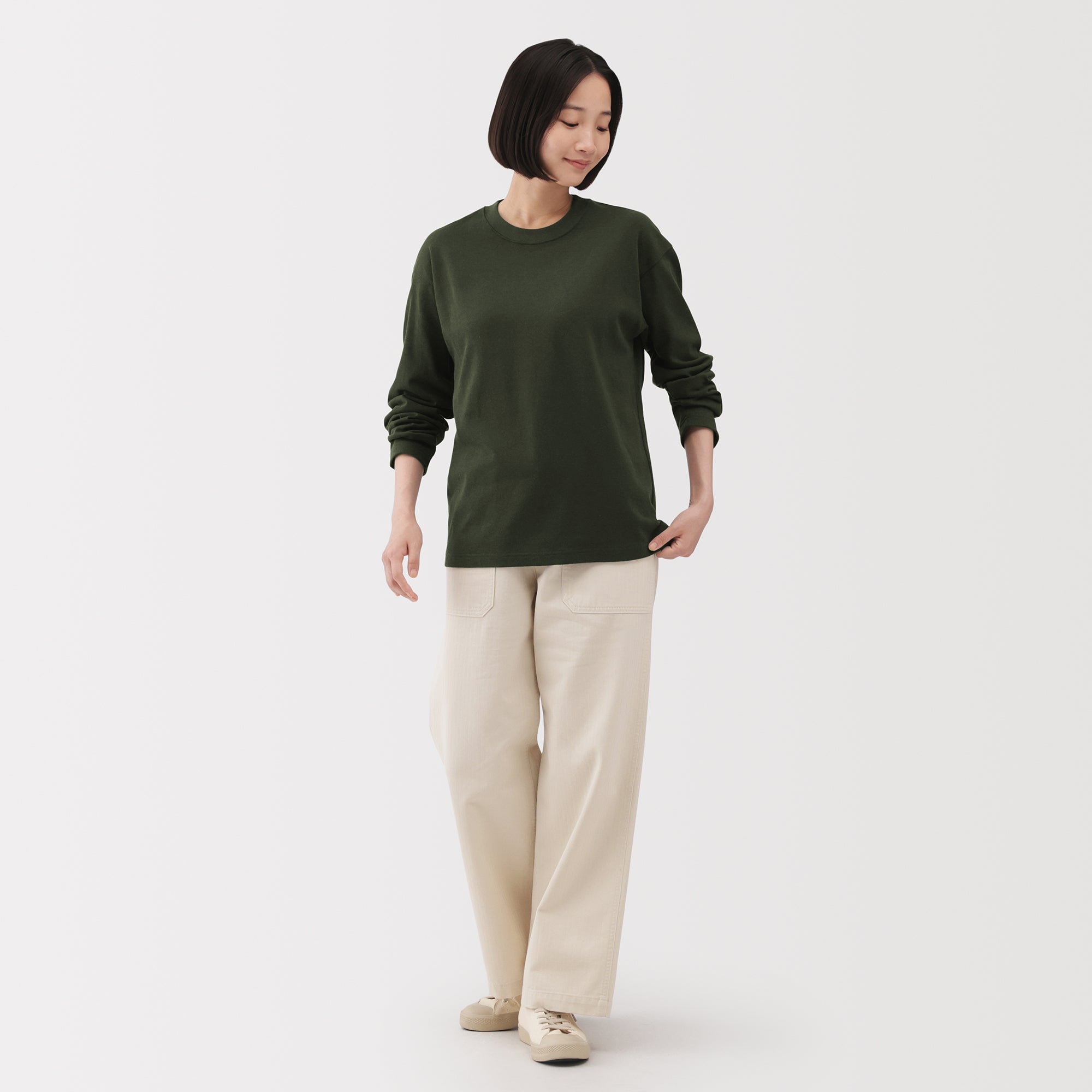 Jersey Crewneck T-Shirt