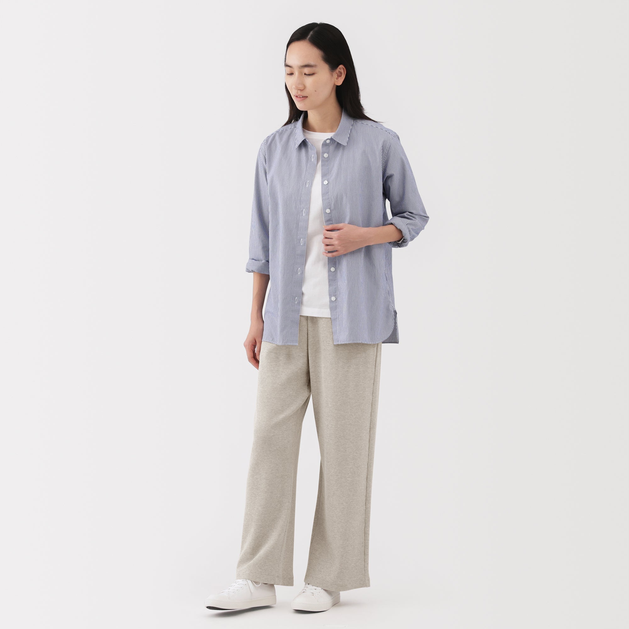 Waffle Cotton Pants