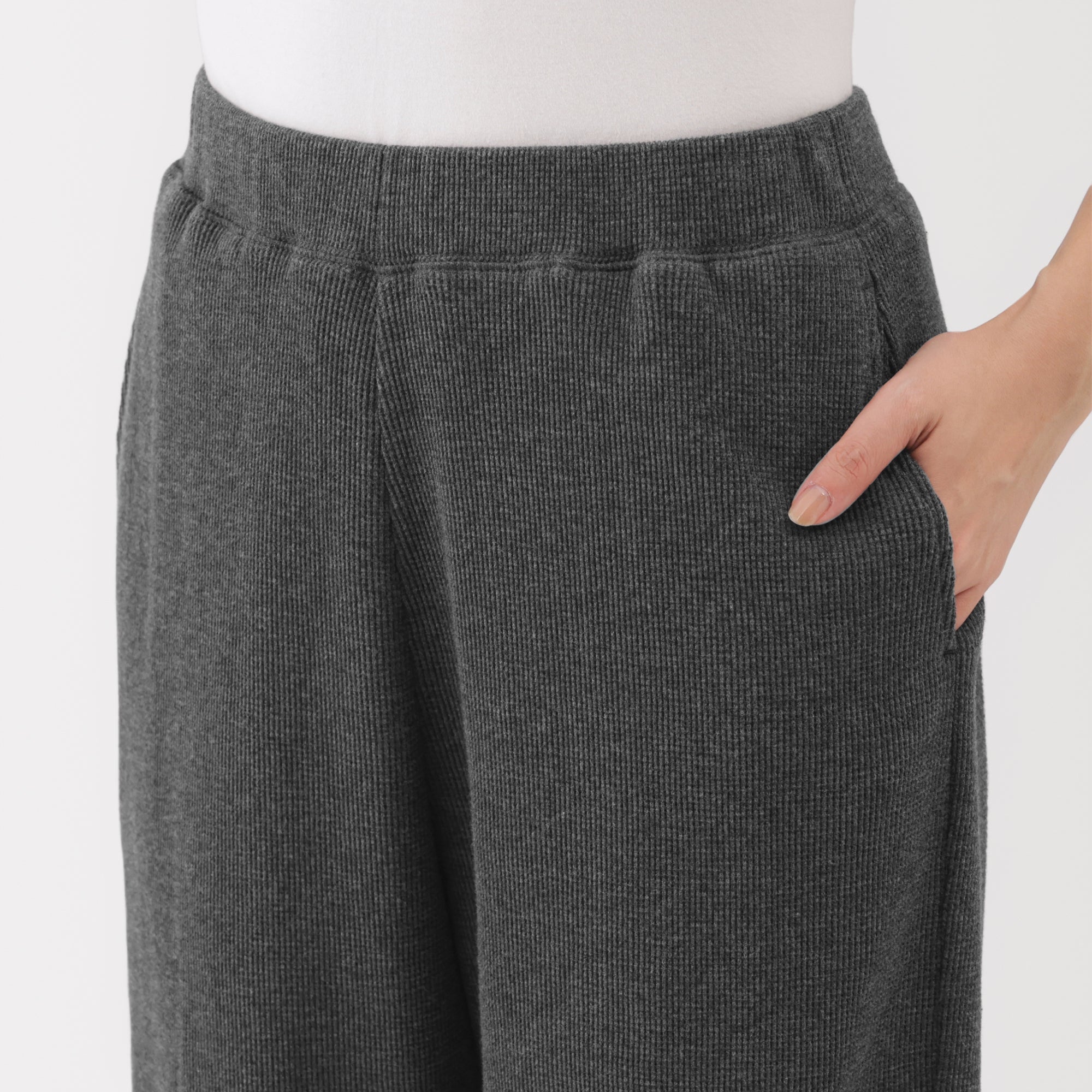 Waffle Cotton Pants