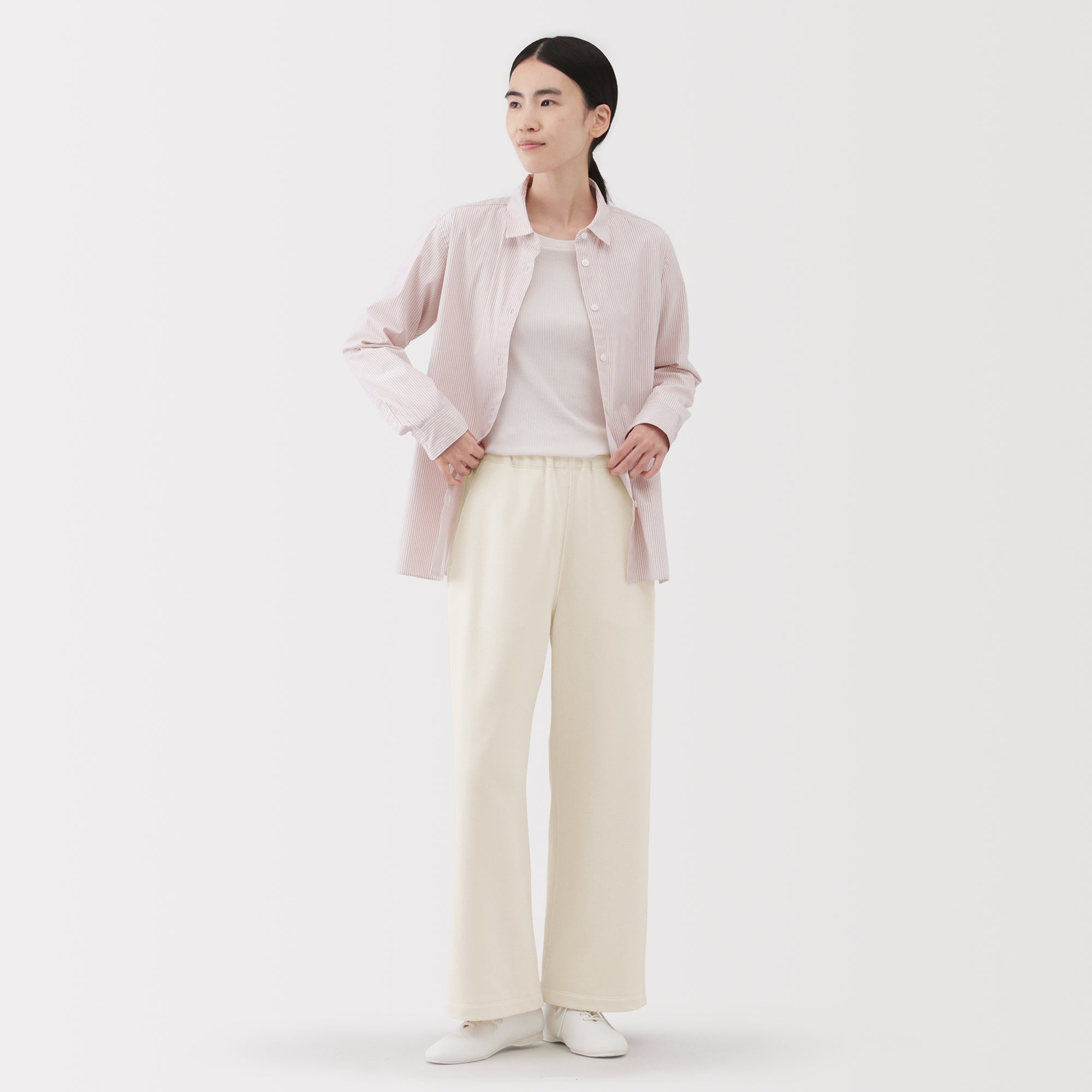 French Terry Wide Sweatpants