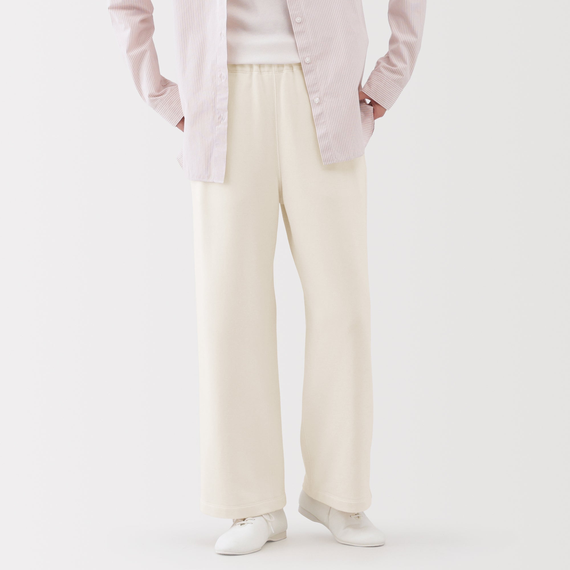 French Terry Wide Sweatpants