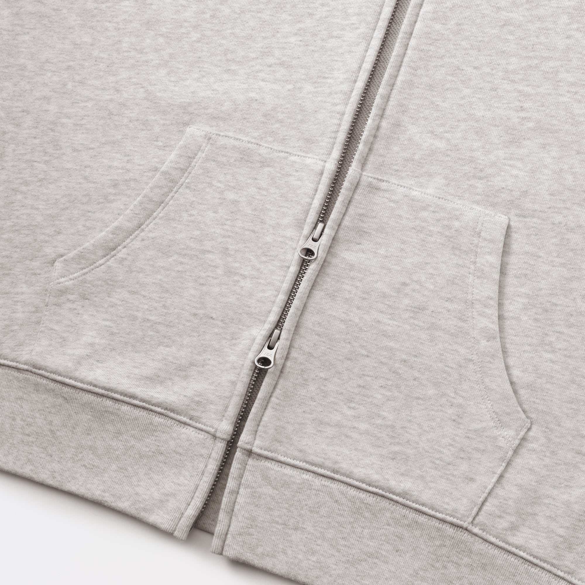 French Terry Zip-Up Hoodie