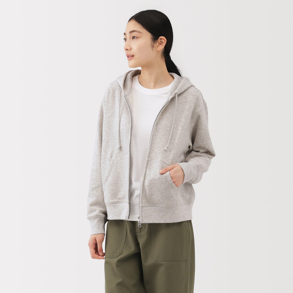 French Terry Zip-Up Hoodie