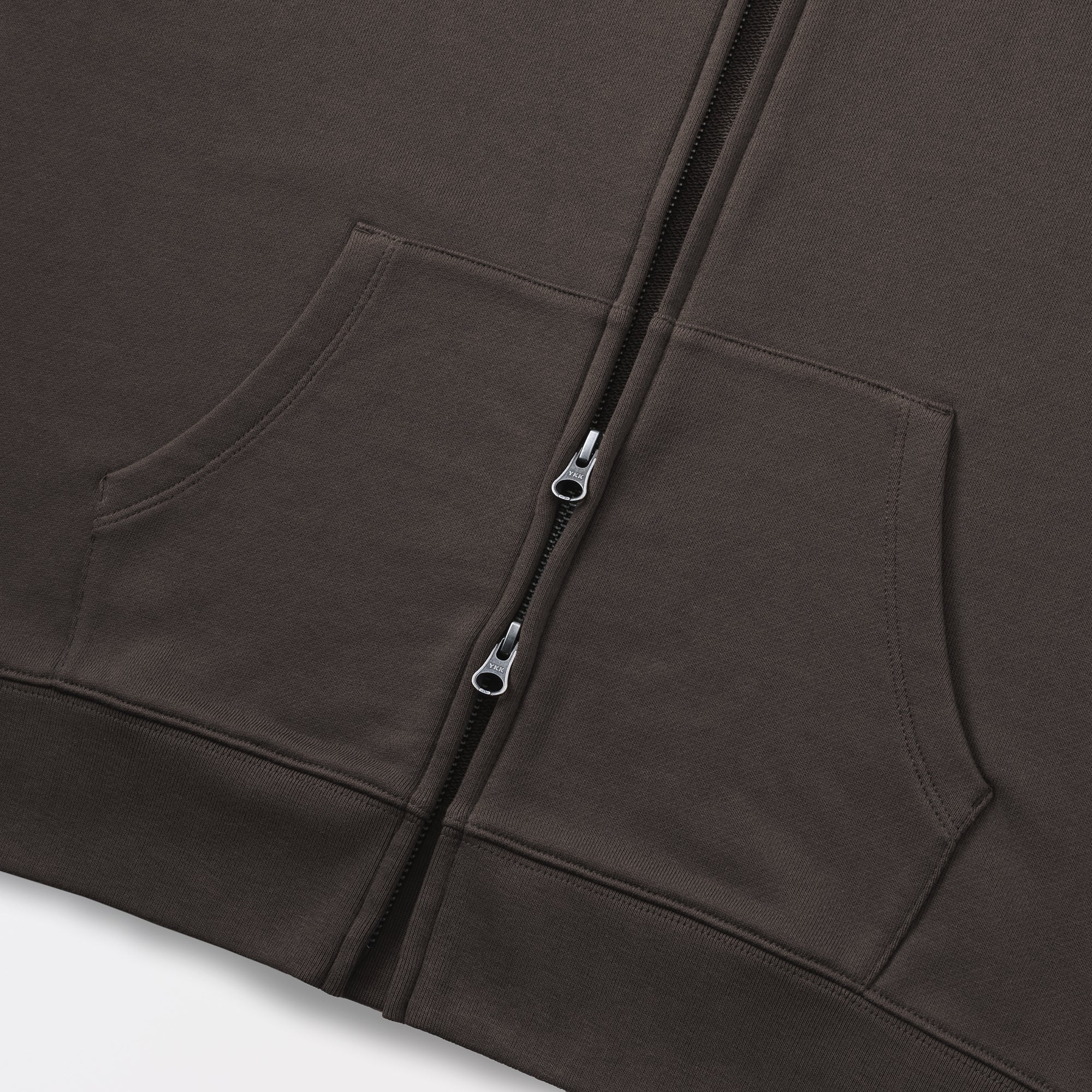 French Terry Zip-Up Hoodie