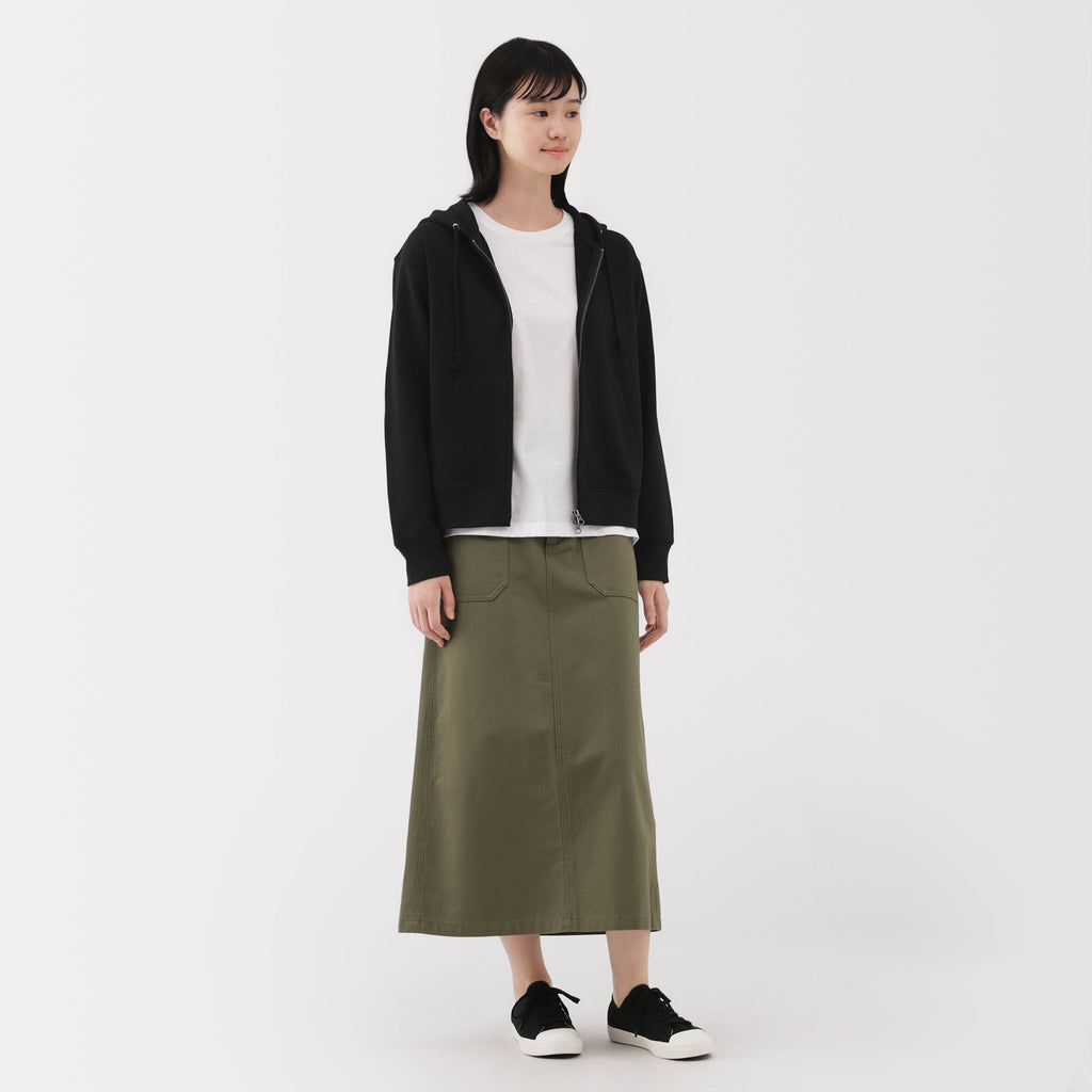 French Terry Zip-Up Hoodie
