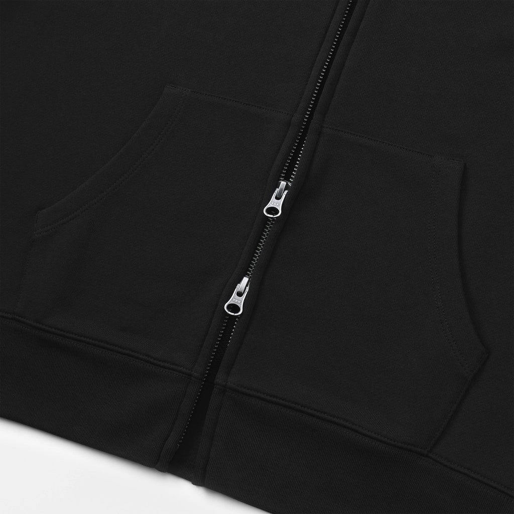 French Terry Zip-Up Hoodie