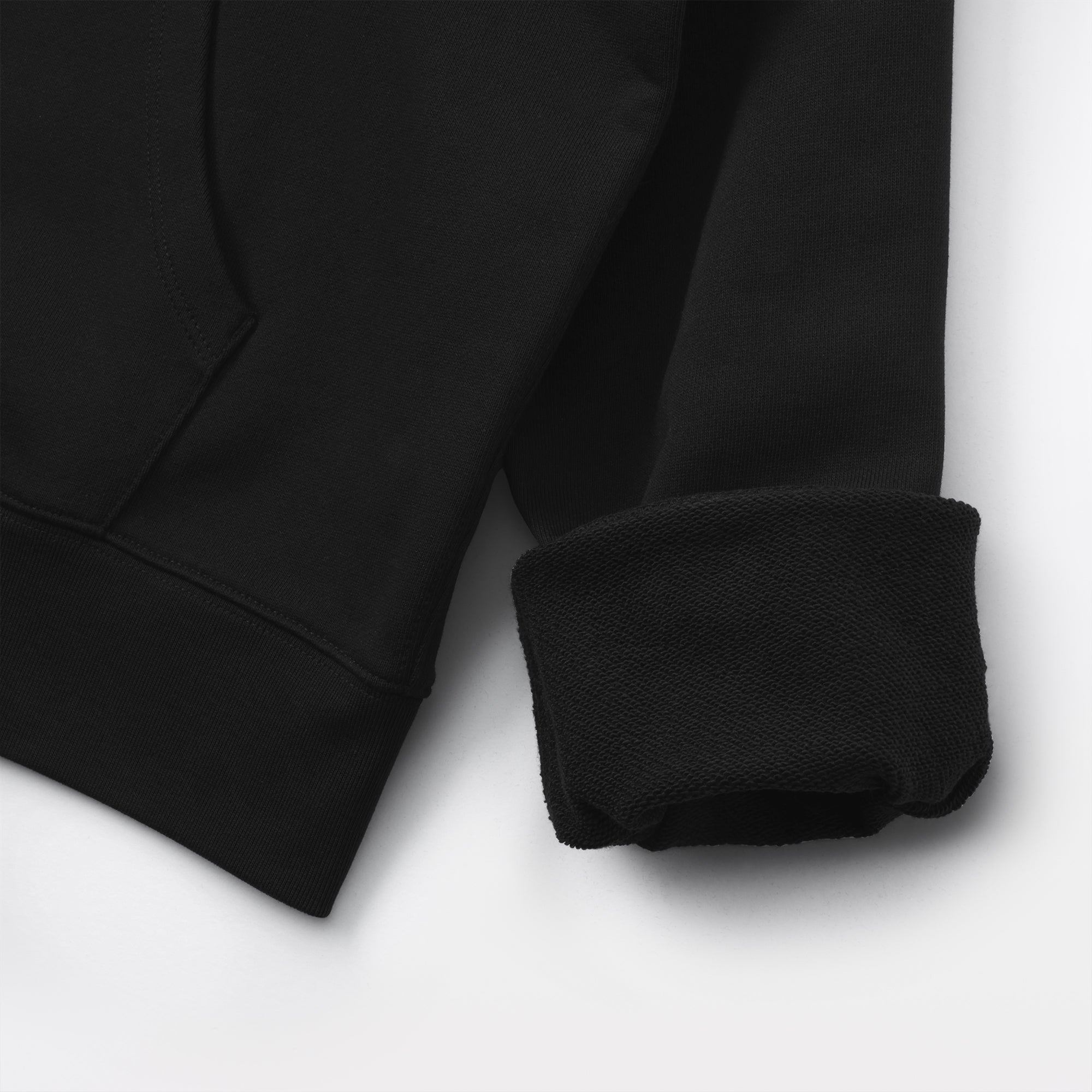 French Terry Zip-Up Hoodie