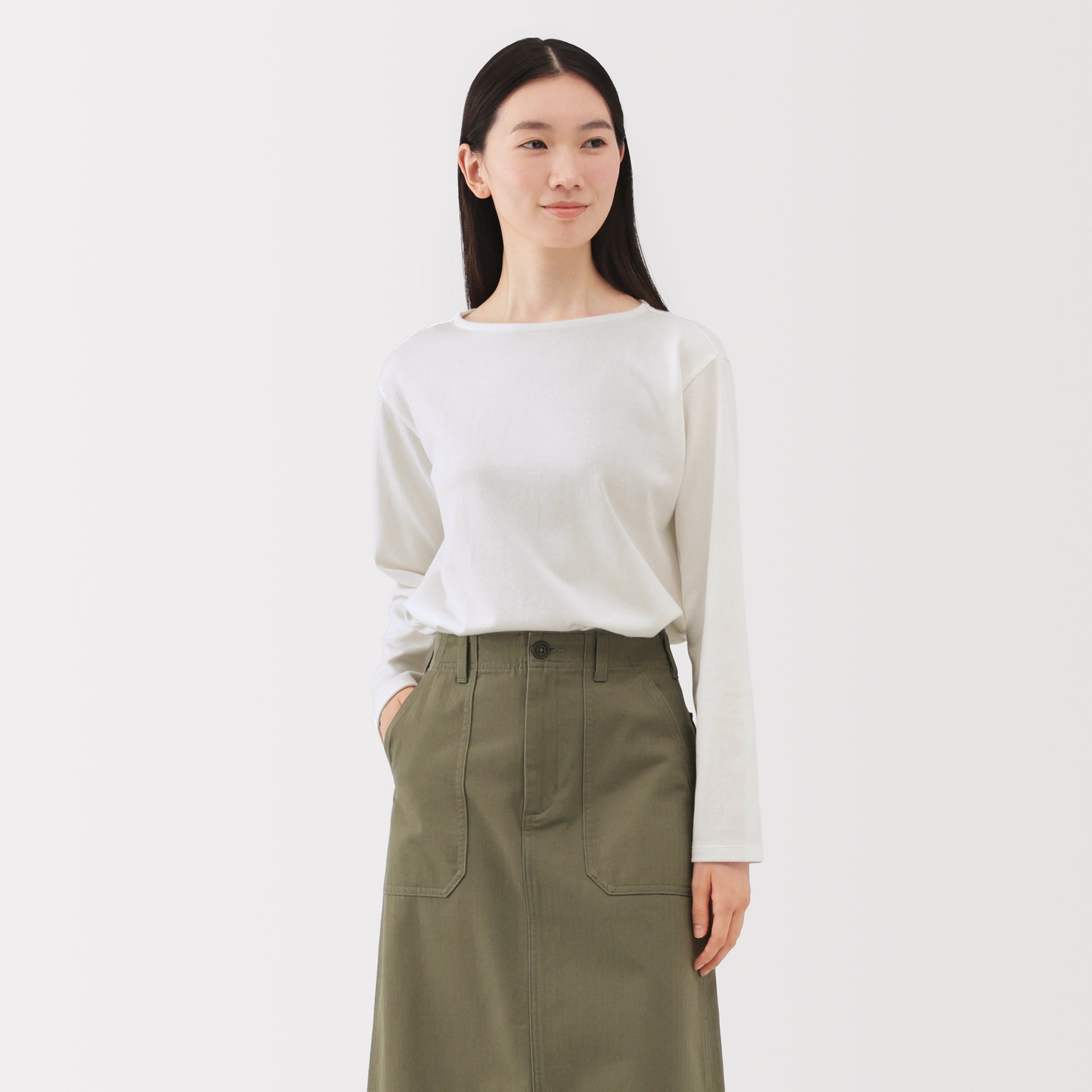 Heavyweight Boatneck T-Shirt