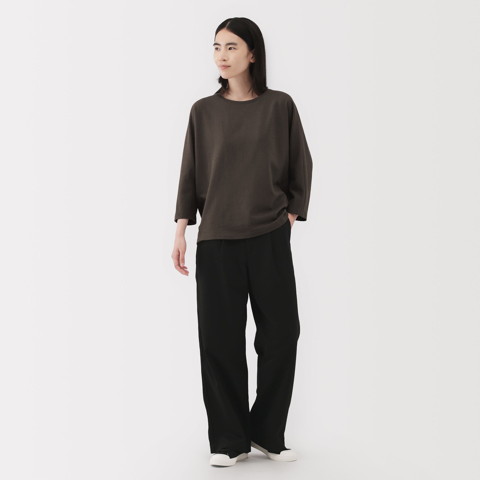 Sweatshirt 3/4 Sleeve Pullover