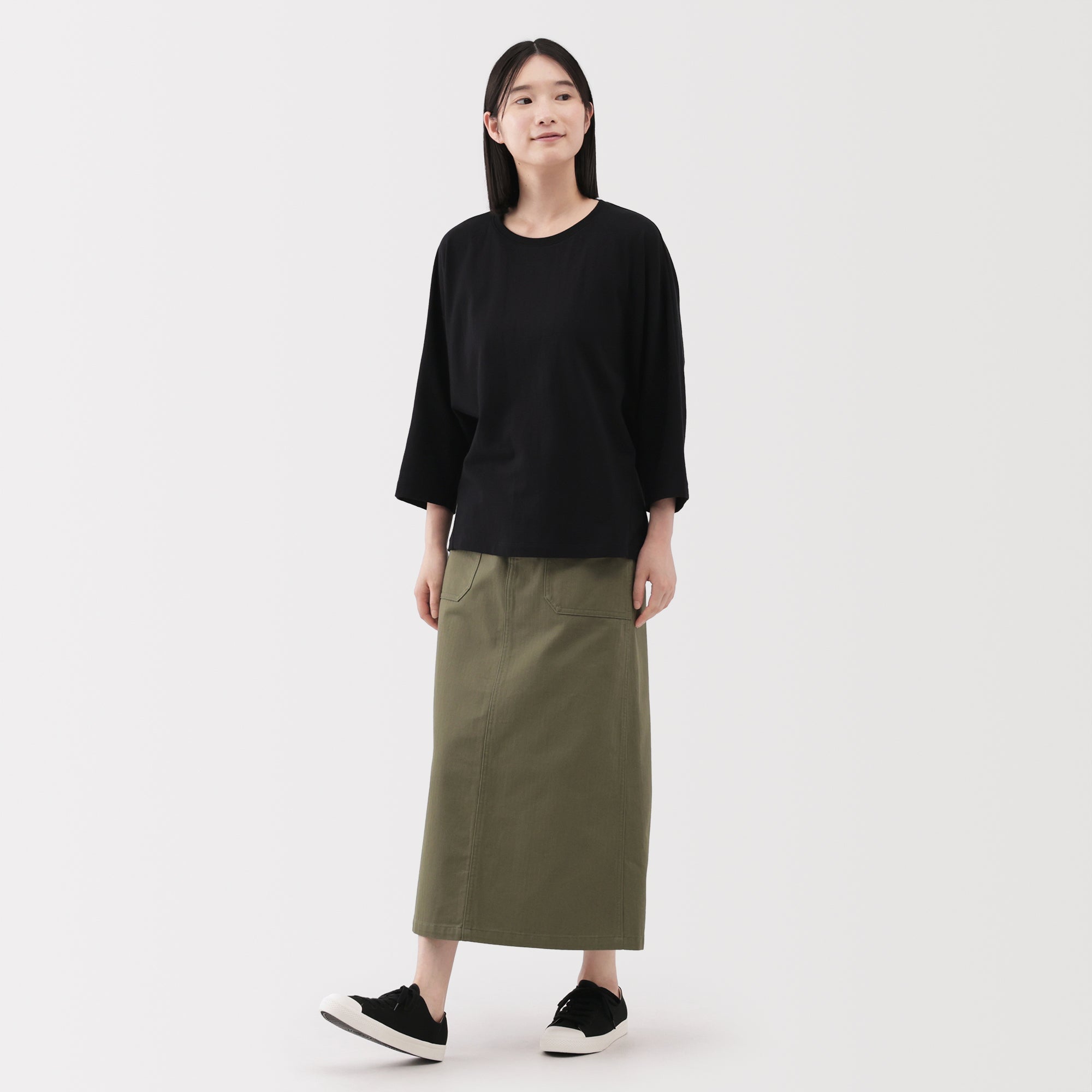 Sweatshirt 3/4 Sleeve Pullover