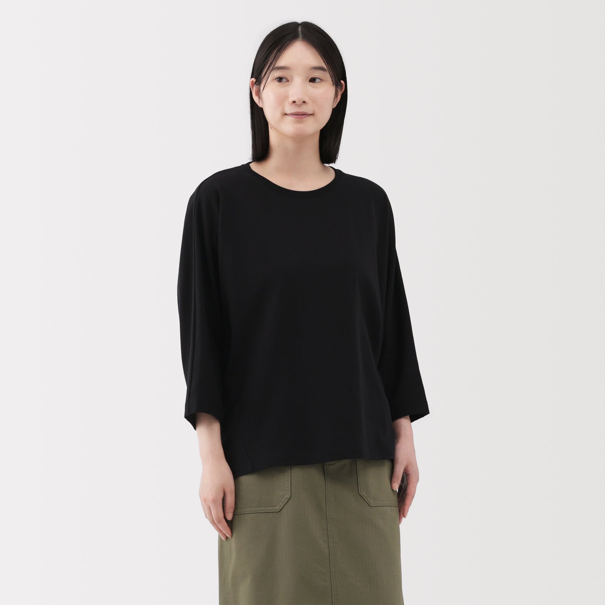 Sweatshirt 3/4 Sleeve Pullover