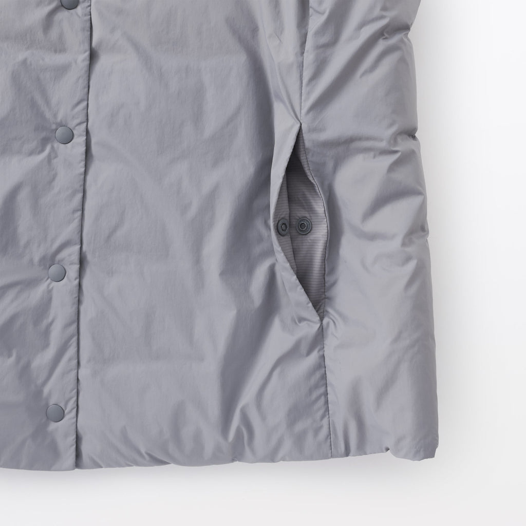 Lightweight Down Collarless Vest