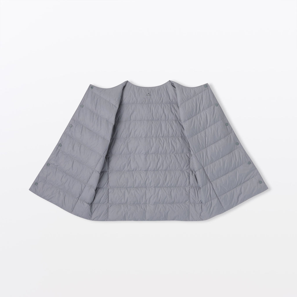 Lightweight Down Collarless Vest