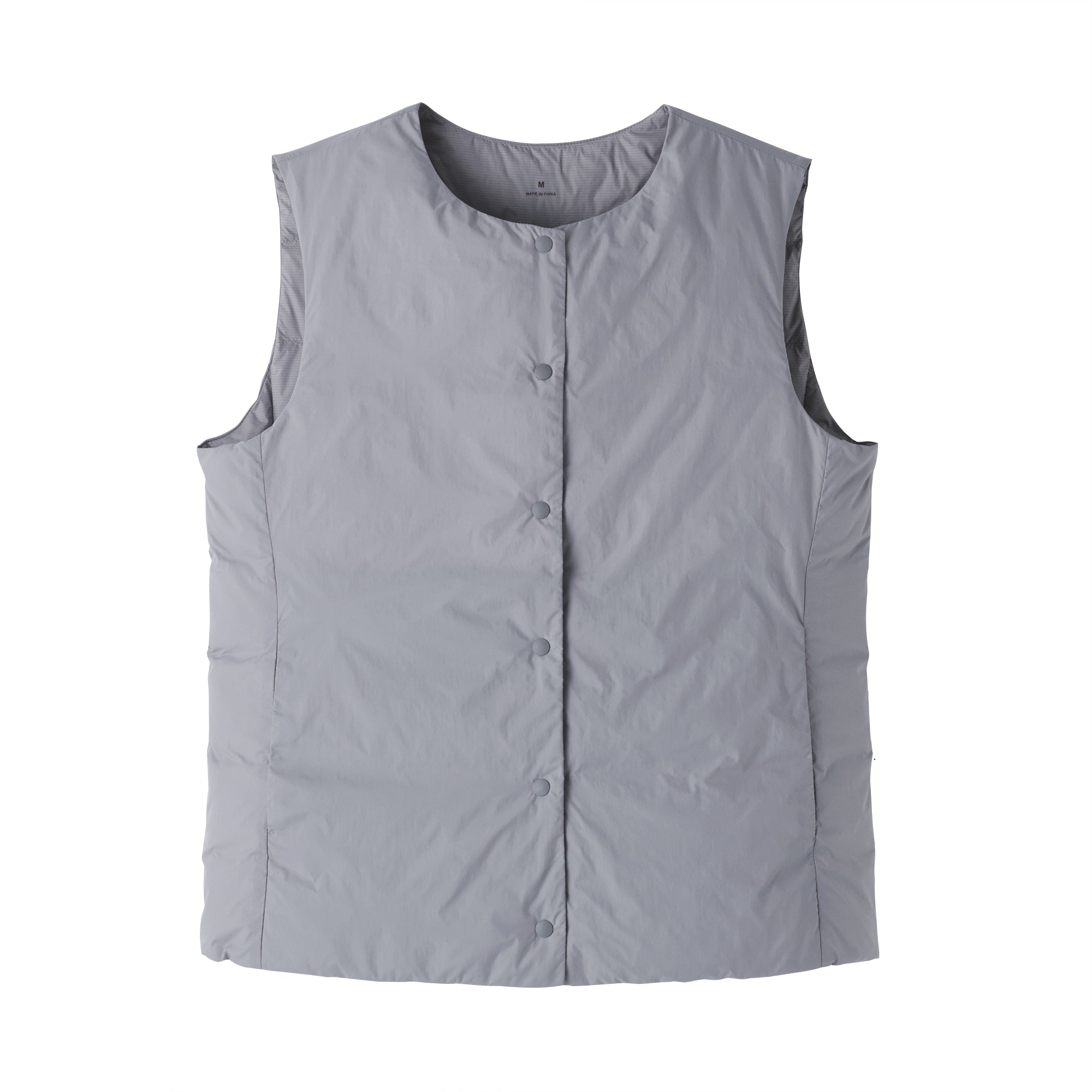 Lightweight Down Collarless Vest