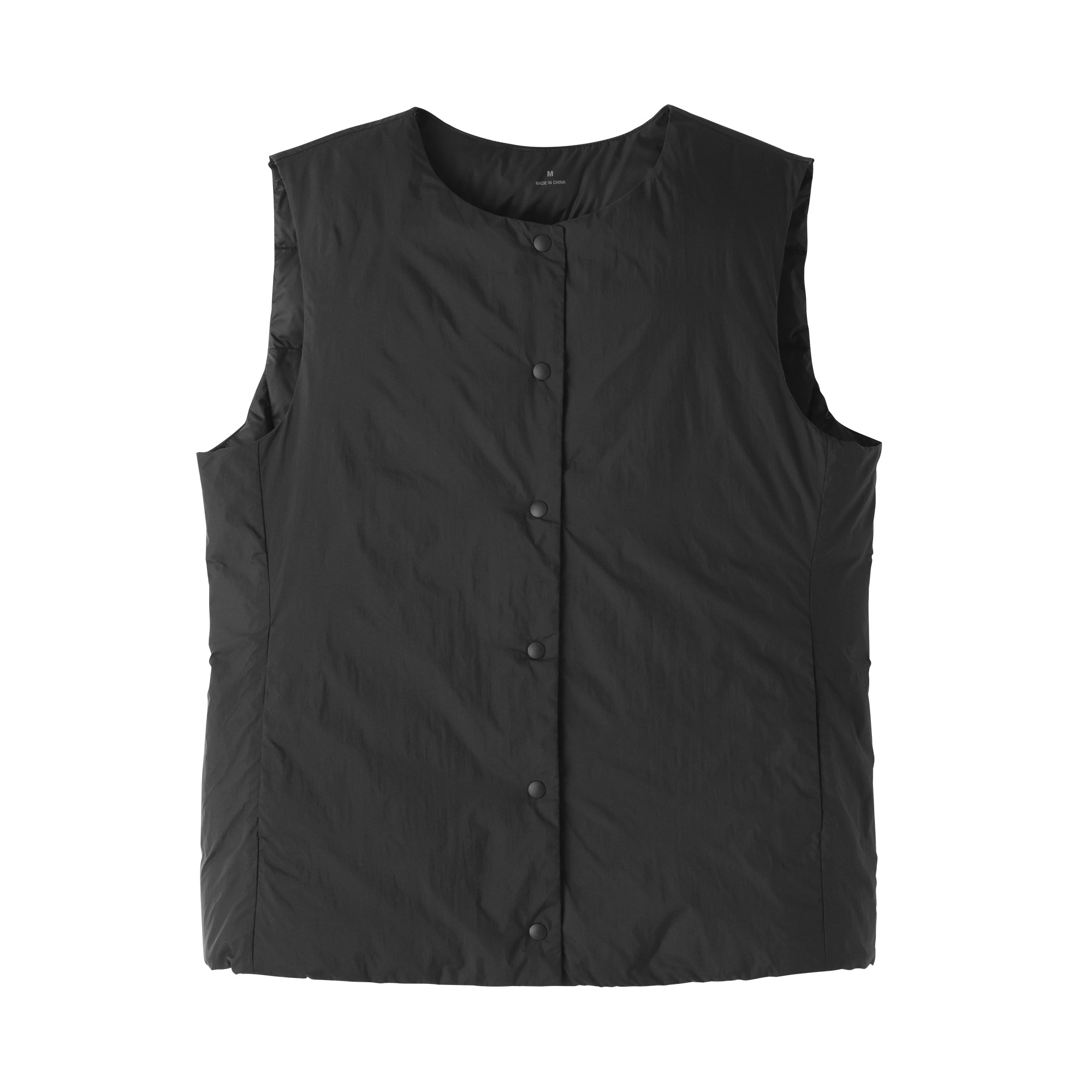 Lightweight Down Collarless Vest