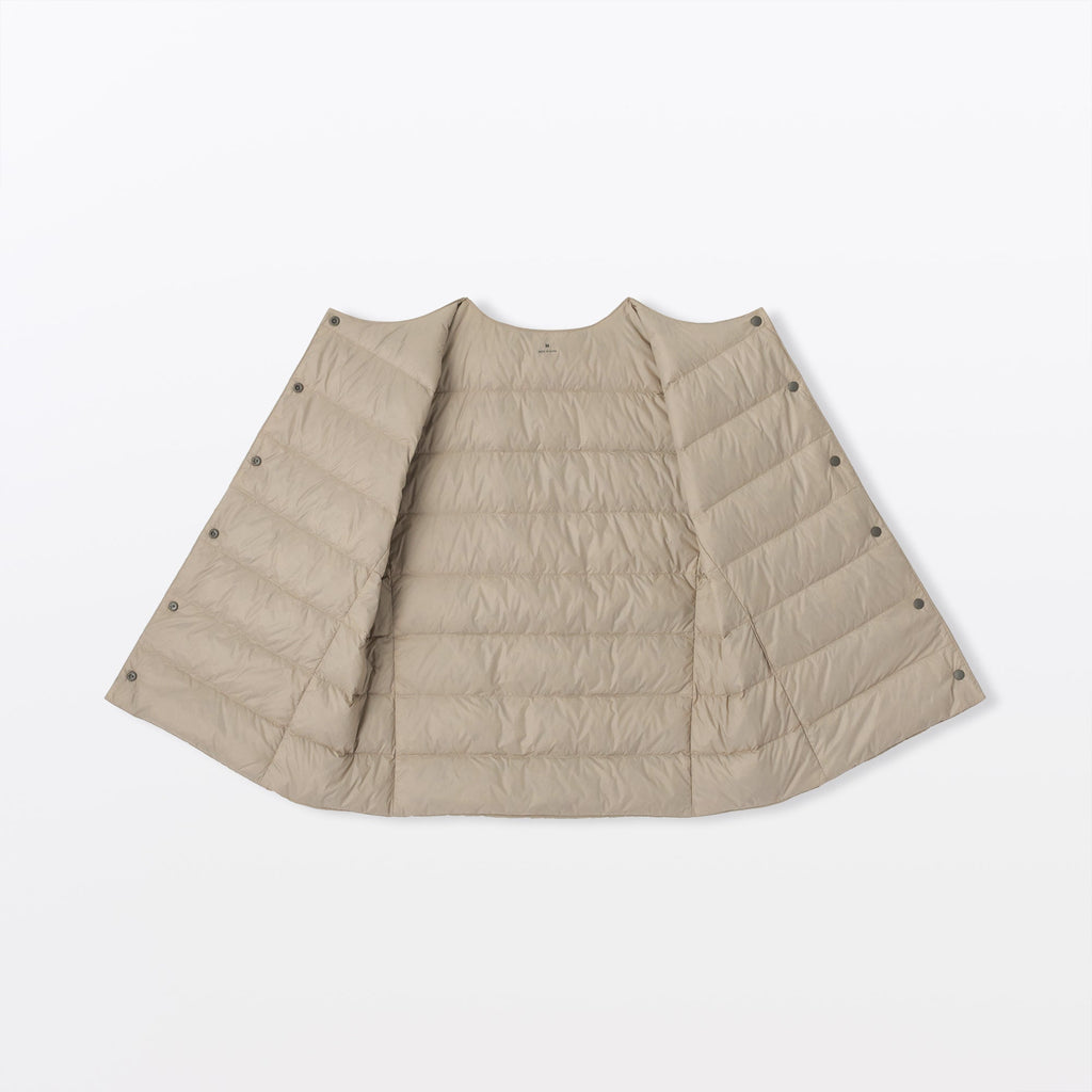 Lightweight Down Collarless Vest