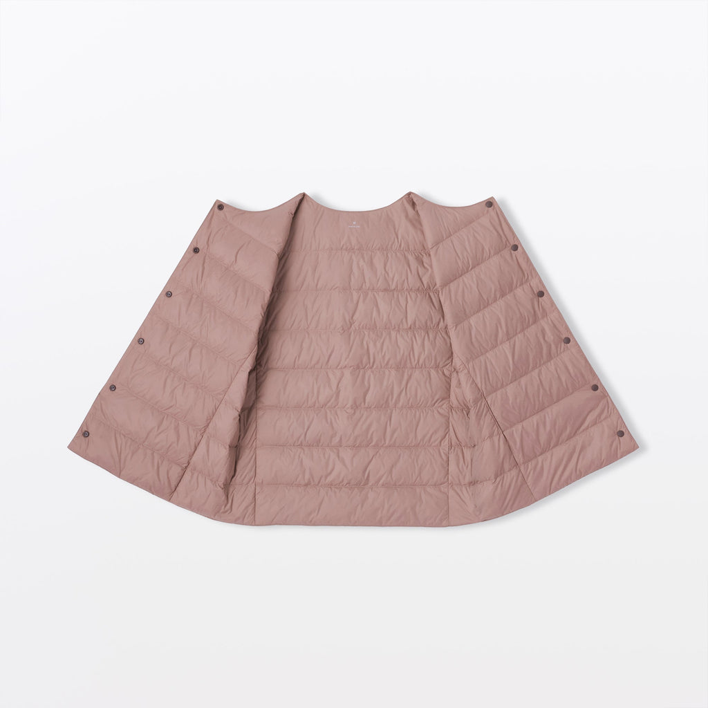 Lightweight Down Collarless Vest