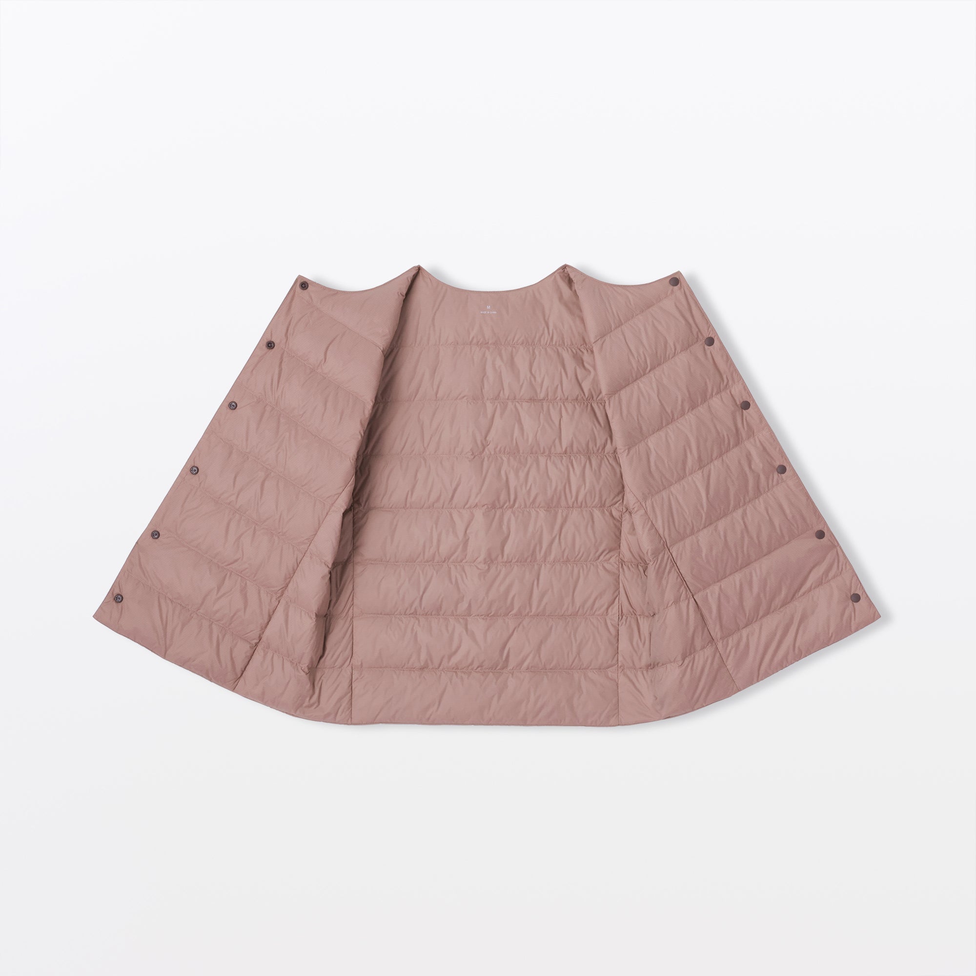 Lightweight Down Collarless Vest