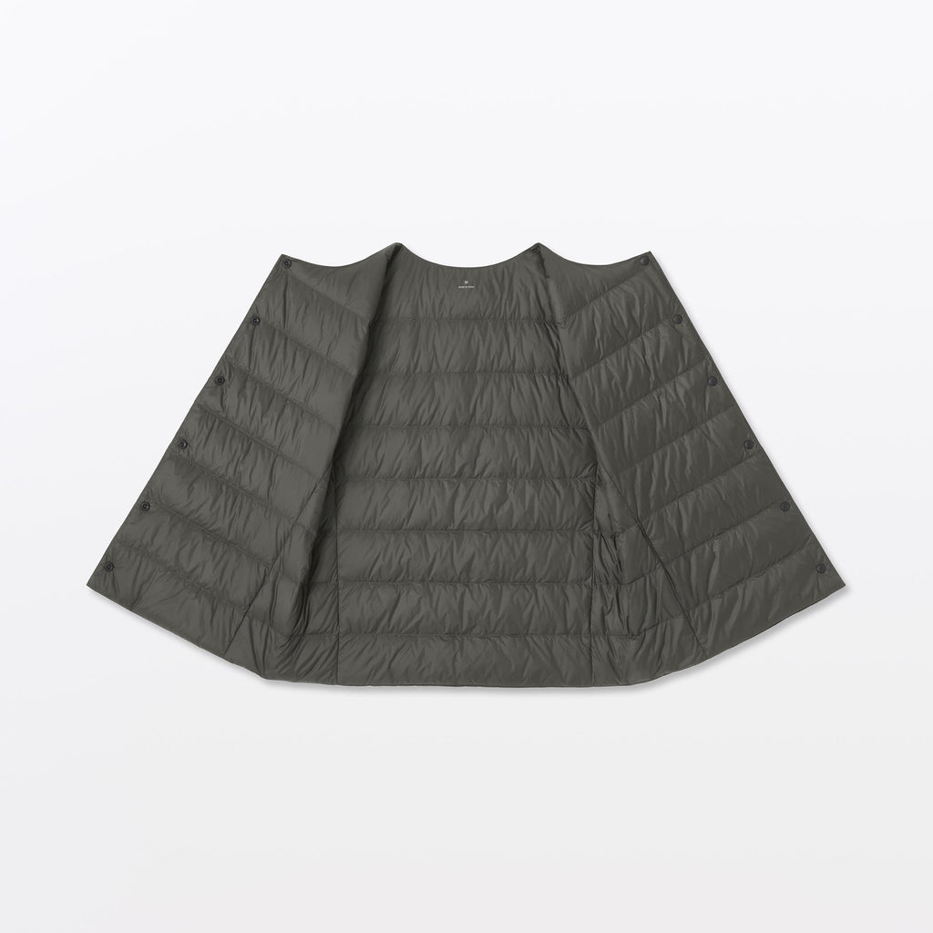Lightweight Down Collarless Vest