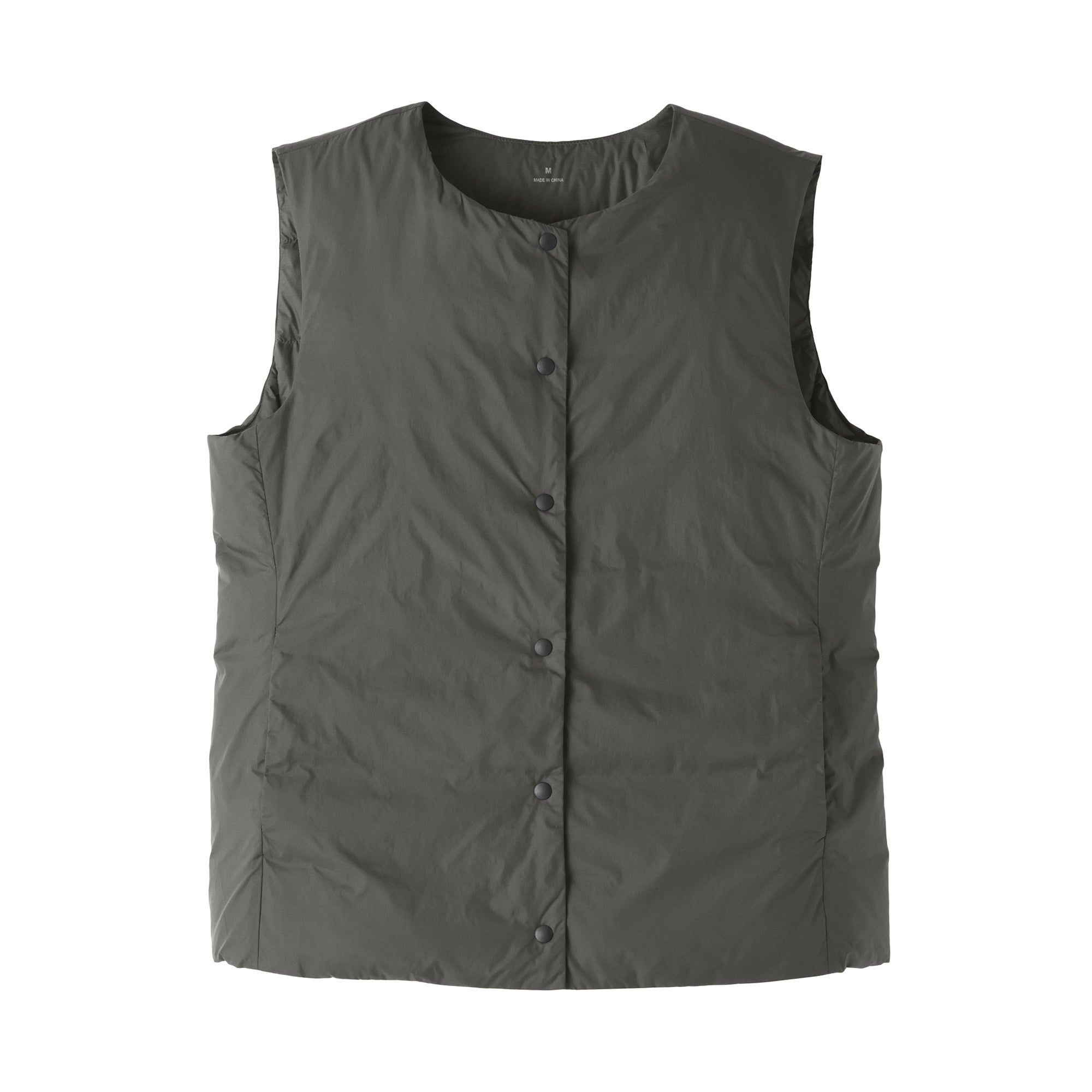 Lightweight Down Collarless Vest