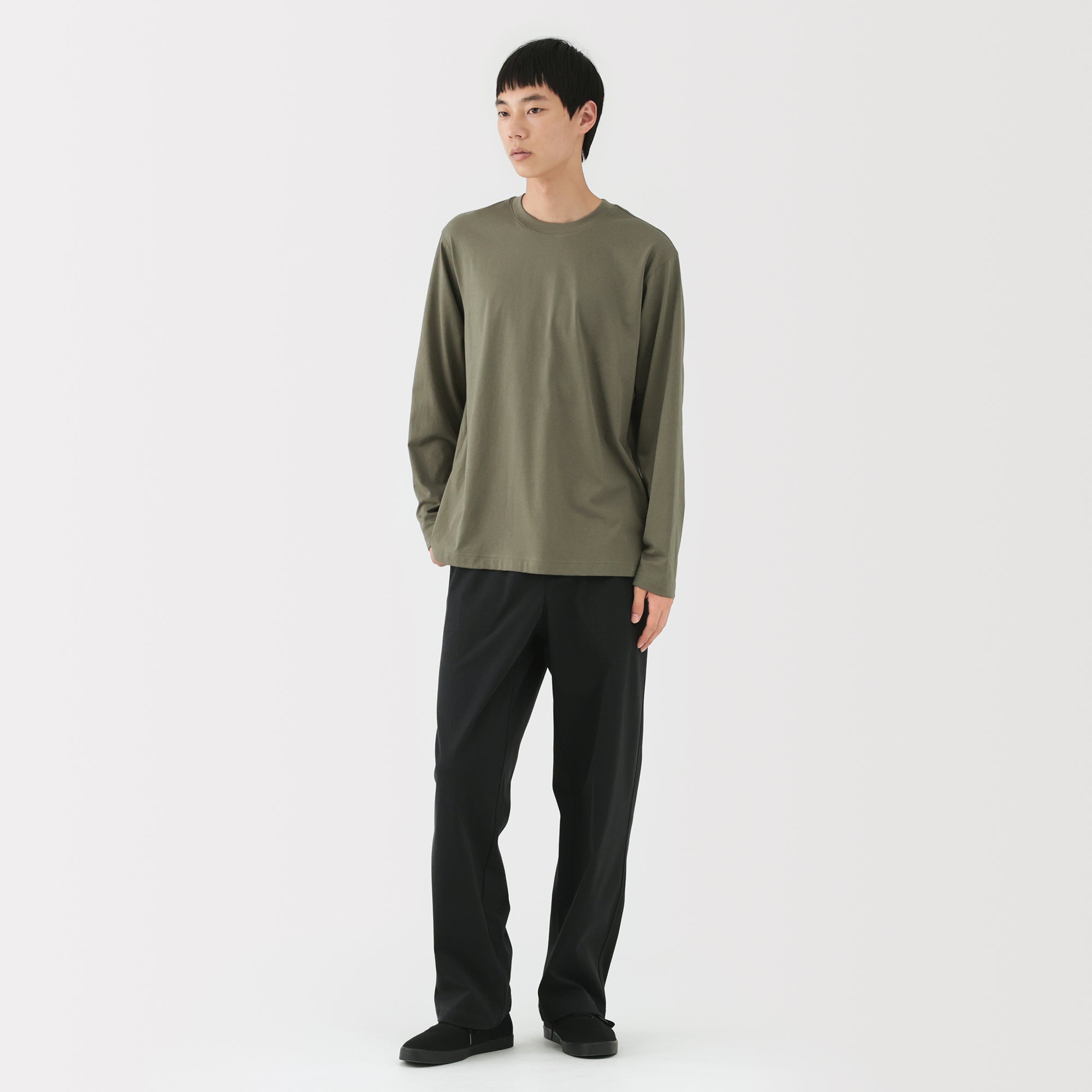 Jersey Crewneck T-Shirt