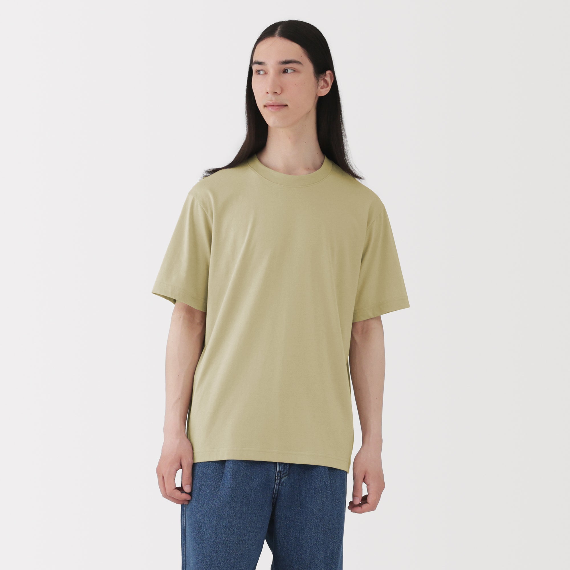 Jersey Crewneck T-Shirt