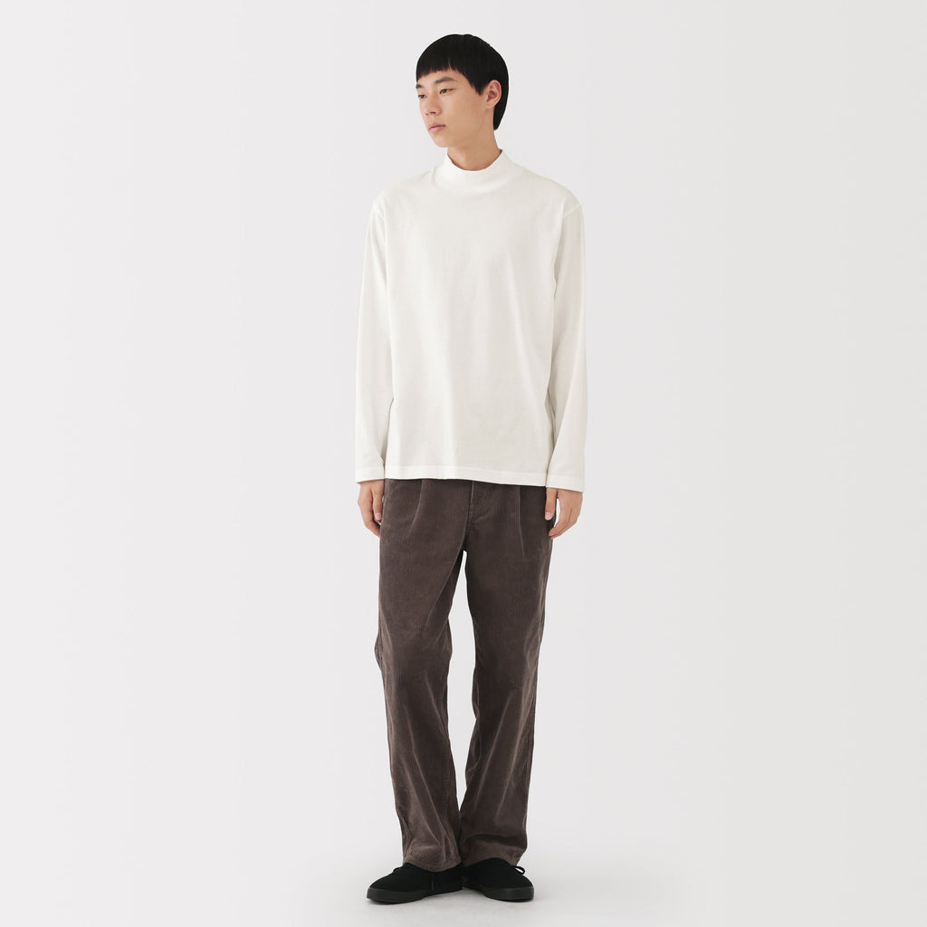 Brushed High Neck T-Shirt